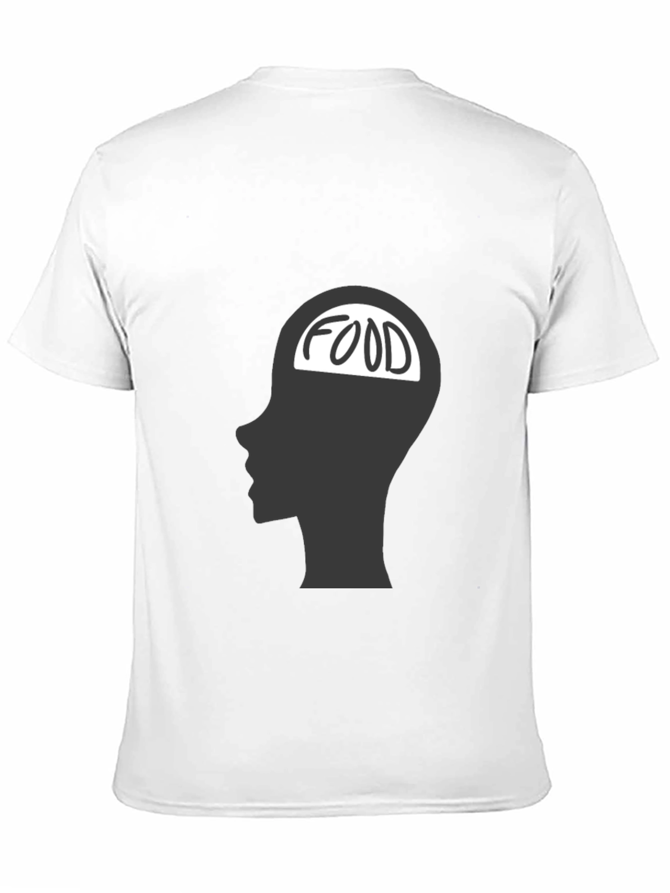 Black Food on the Brain T-Shirt view 11