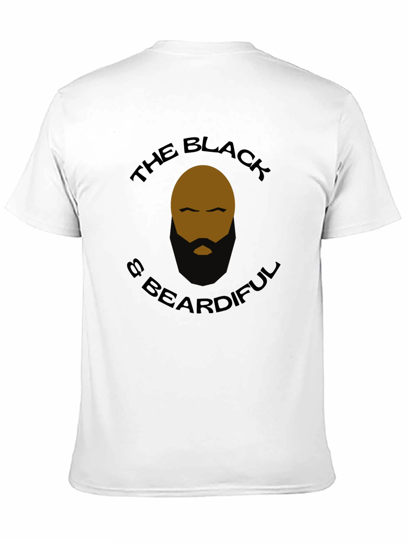 Black The Black & Beardiful T-Shirt - Graphic Tee view 11