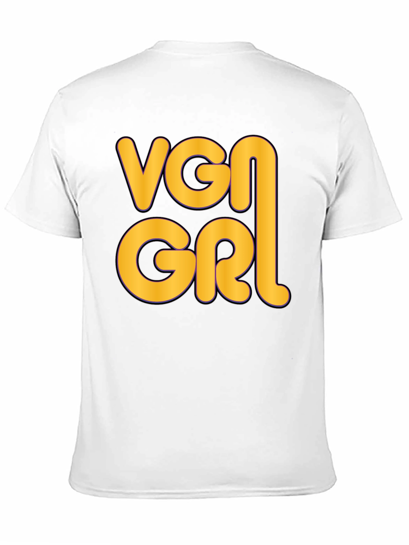 Black VGN GRL Graphic T-Shirt - Unique Design, Casual Wear view 11