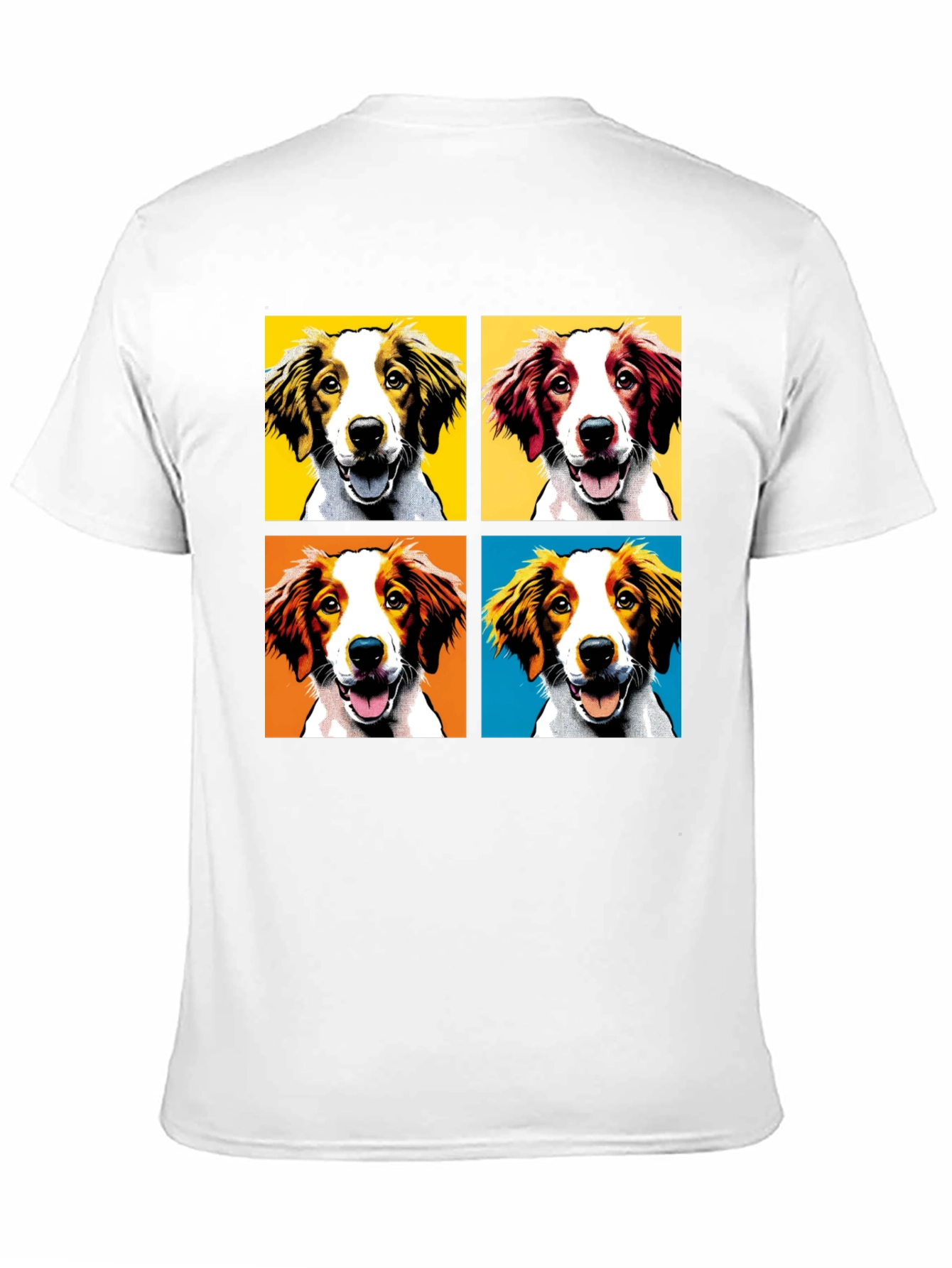 Black Pop Art Dog Breed T-Shirt - Unique Graphic Tee view 11