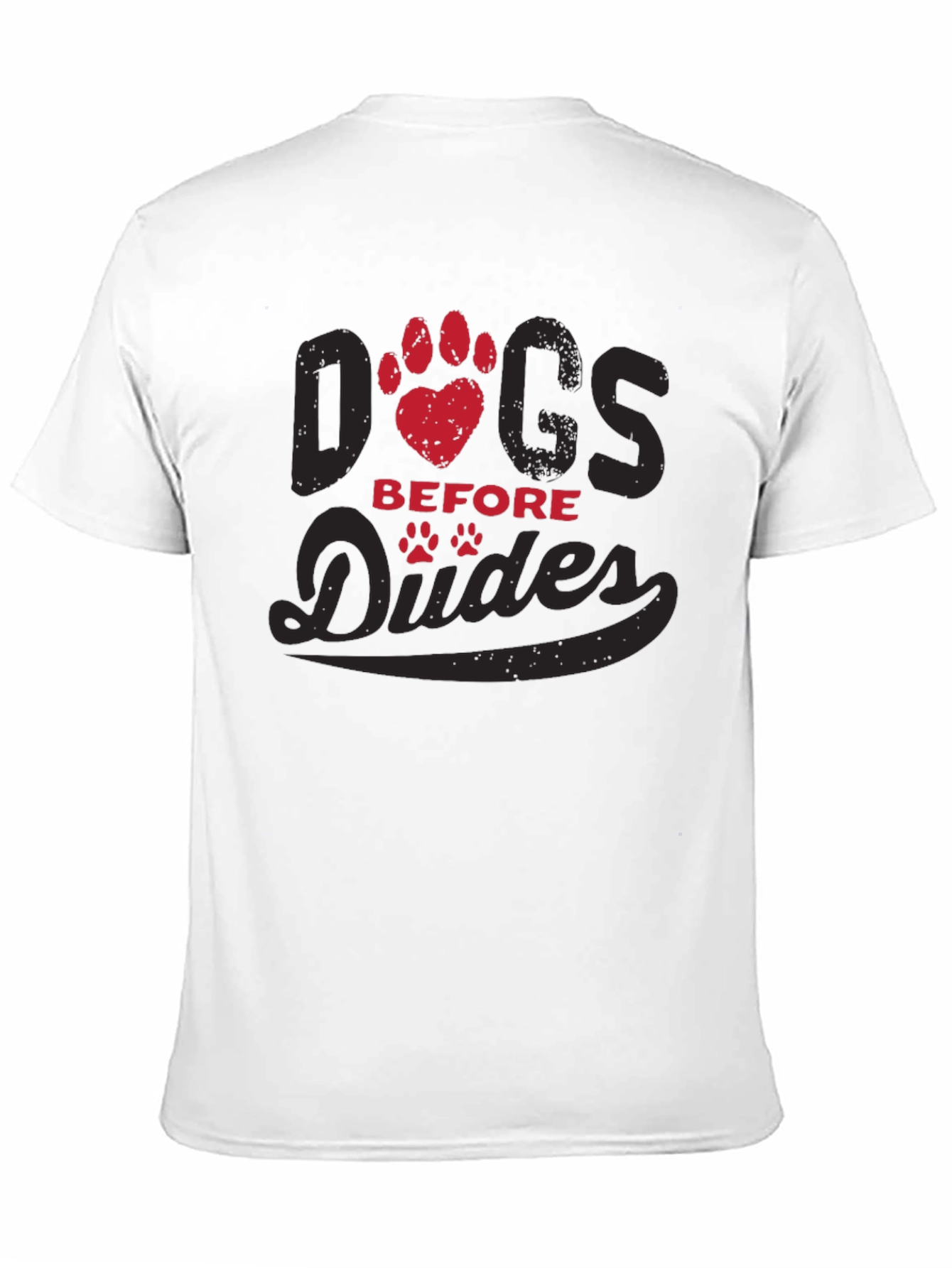 Black Dogs Before Dudes Graphic T-Shirt view 11