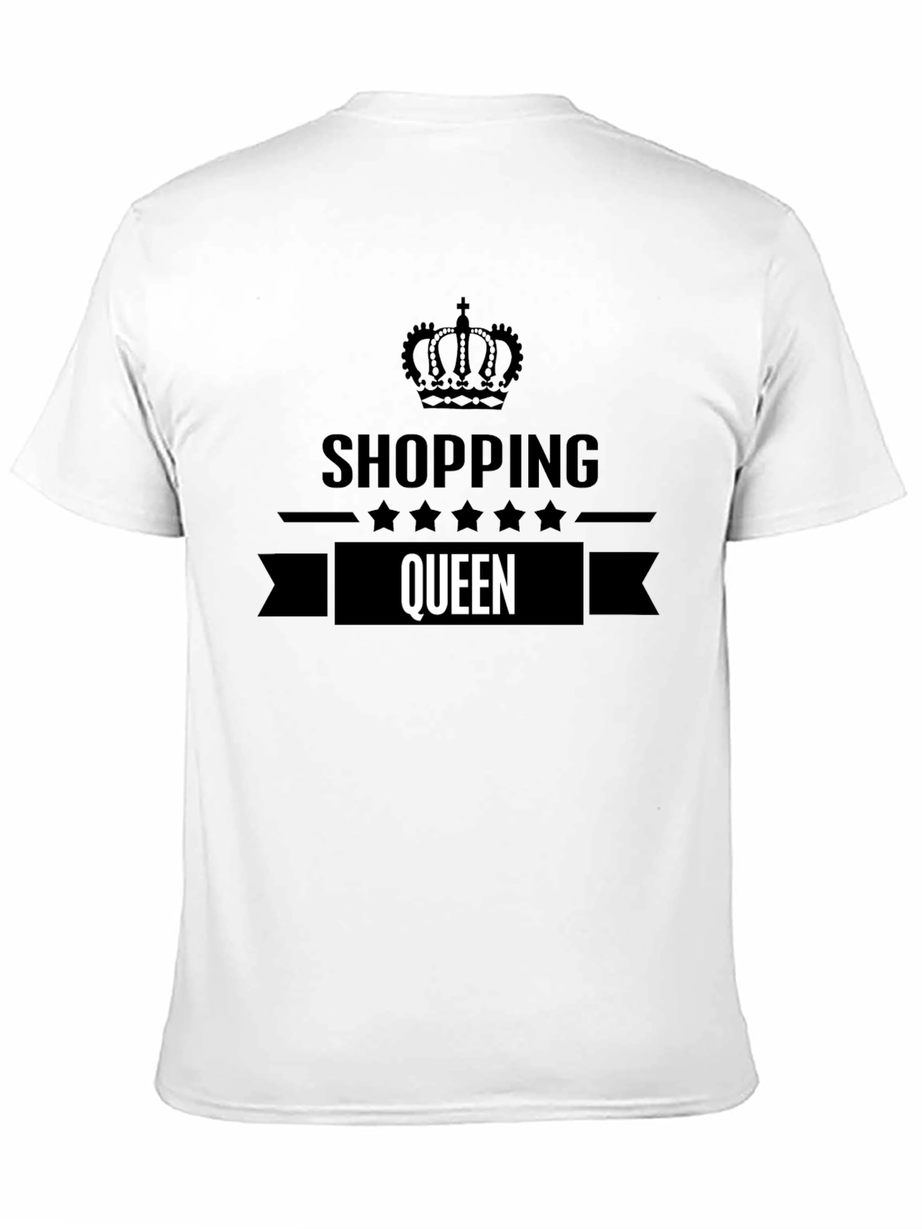 Black Shopping Queen Black Graphic Tee view 11