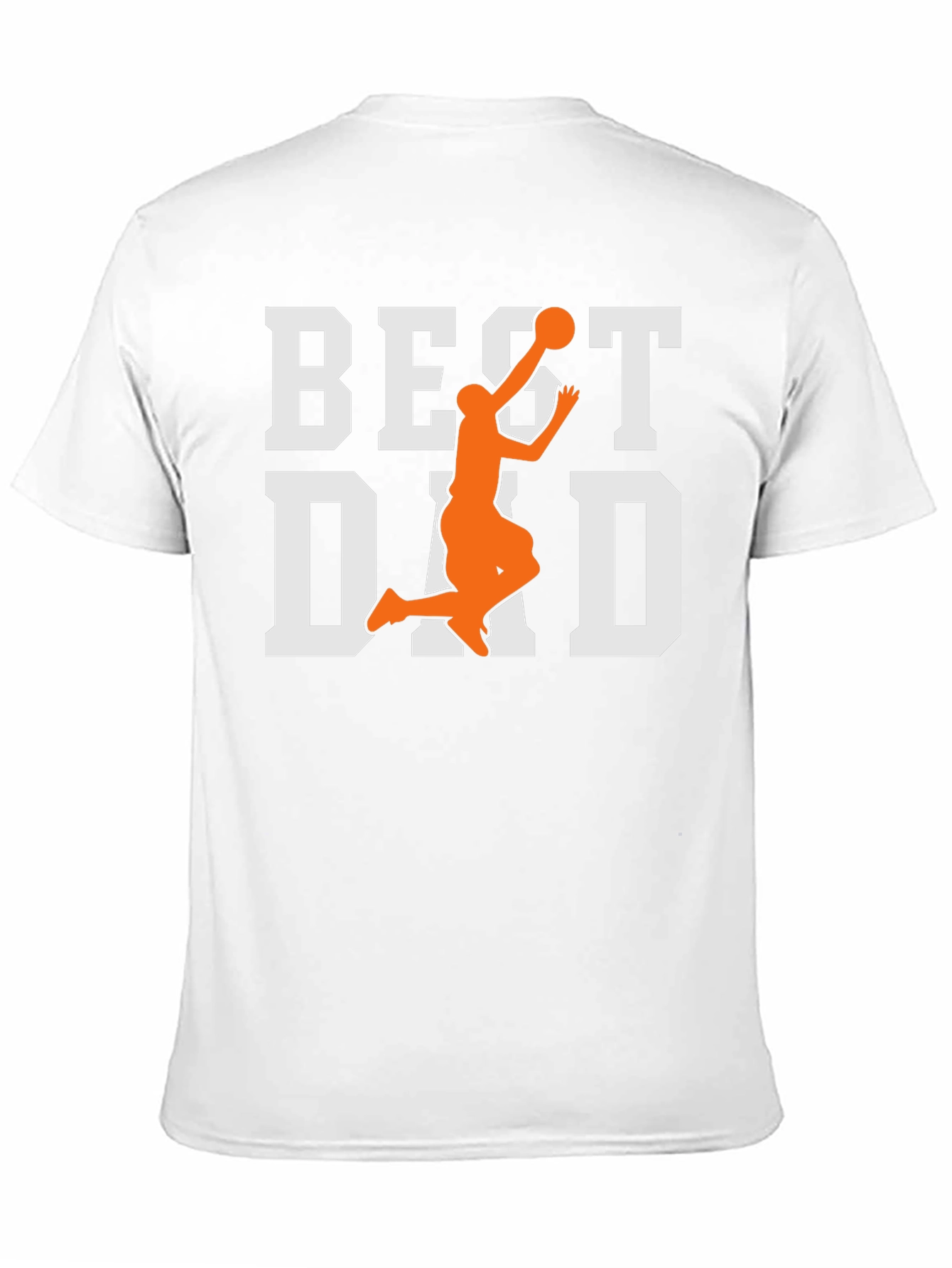 Black Best Dad Basketball Graphic Tee view 11