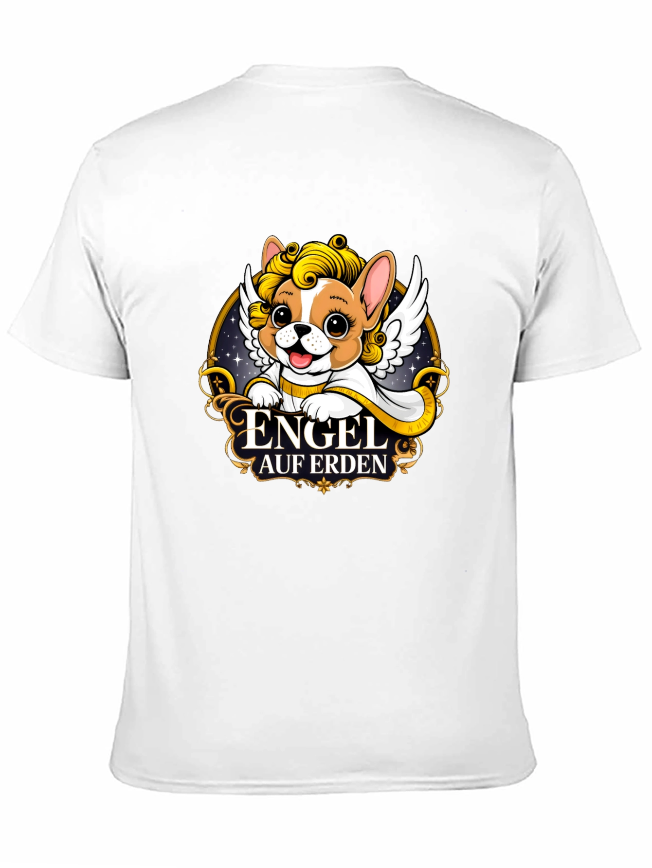 Angel Dog T-Shirt - Cute Pet Lover Tee - 11