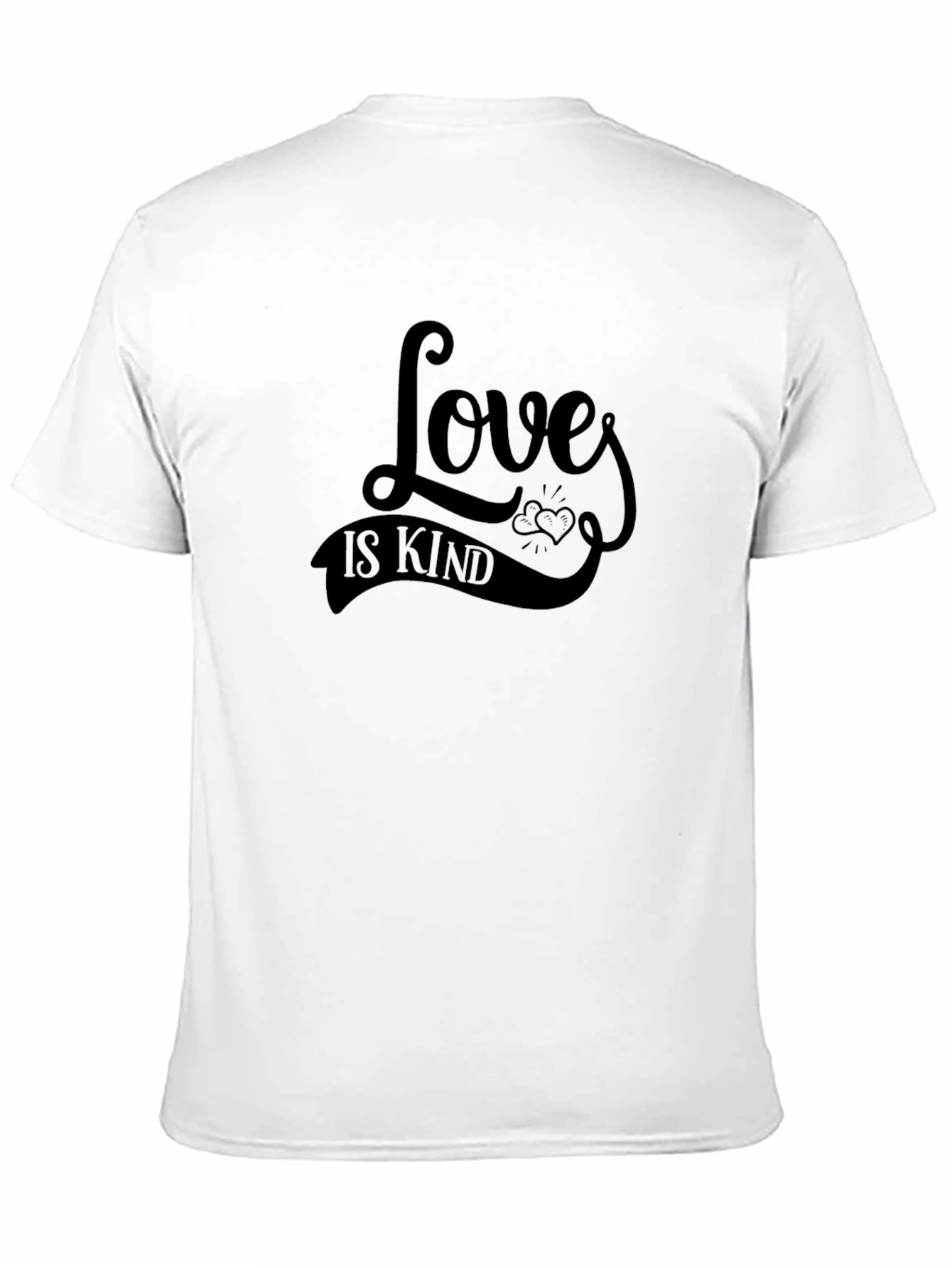 Black Love Is Kind Black T-Shirt view 11