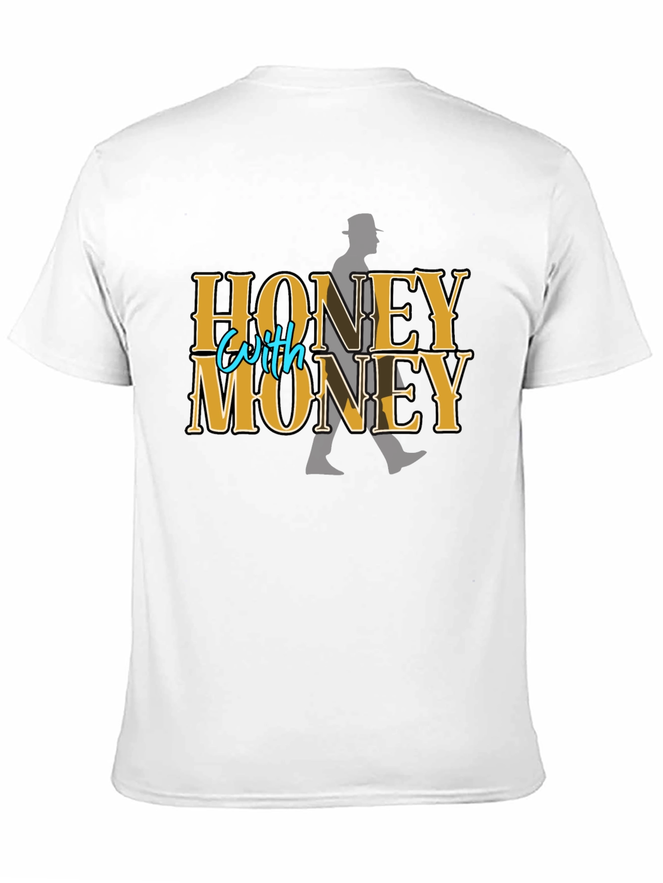 Black Honey with Money Graphic T-Shirt view 11