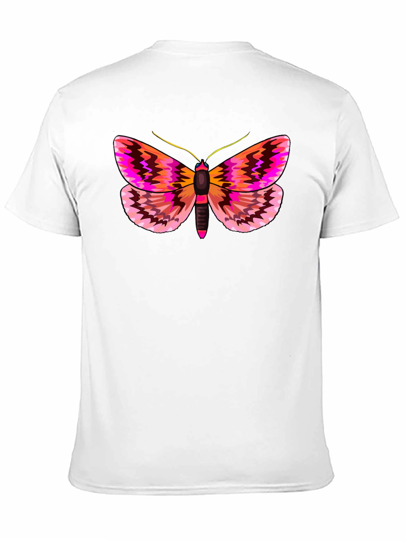 Black Moth Graphic T-Shirt - Unique Butterfly Tee view 11