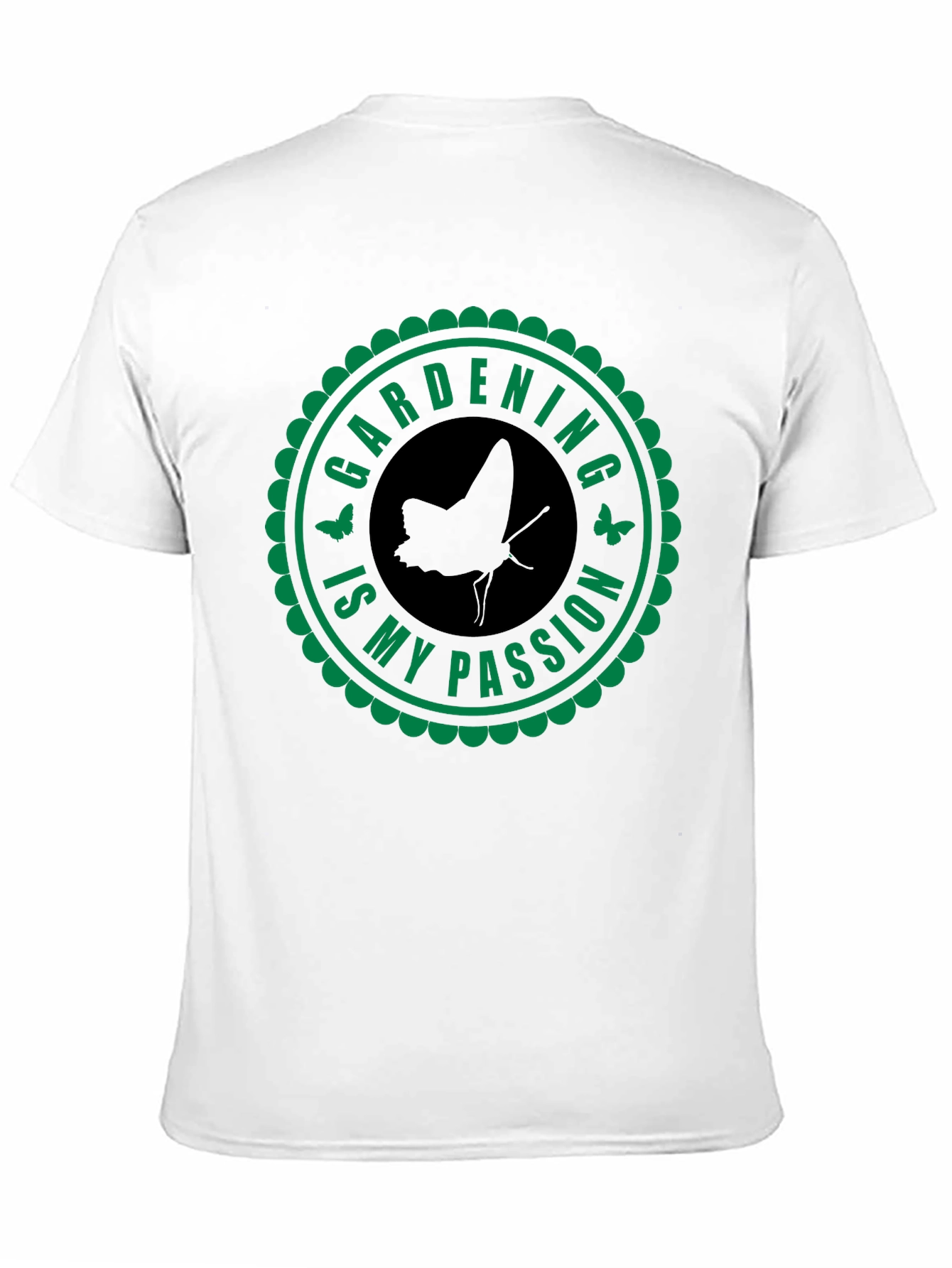 Black Gardening is My Passion Graphic T-Shirt view 11