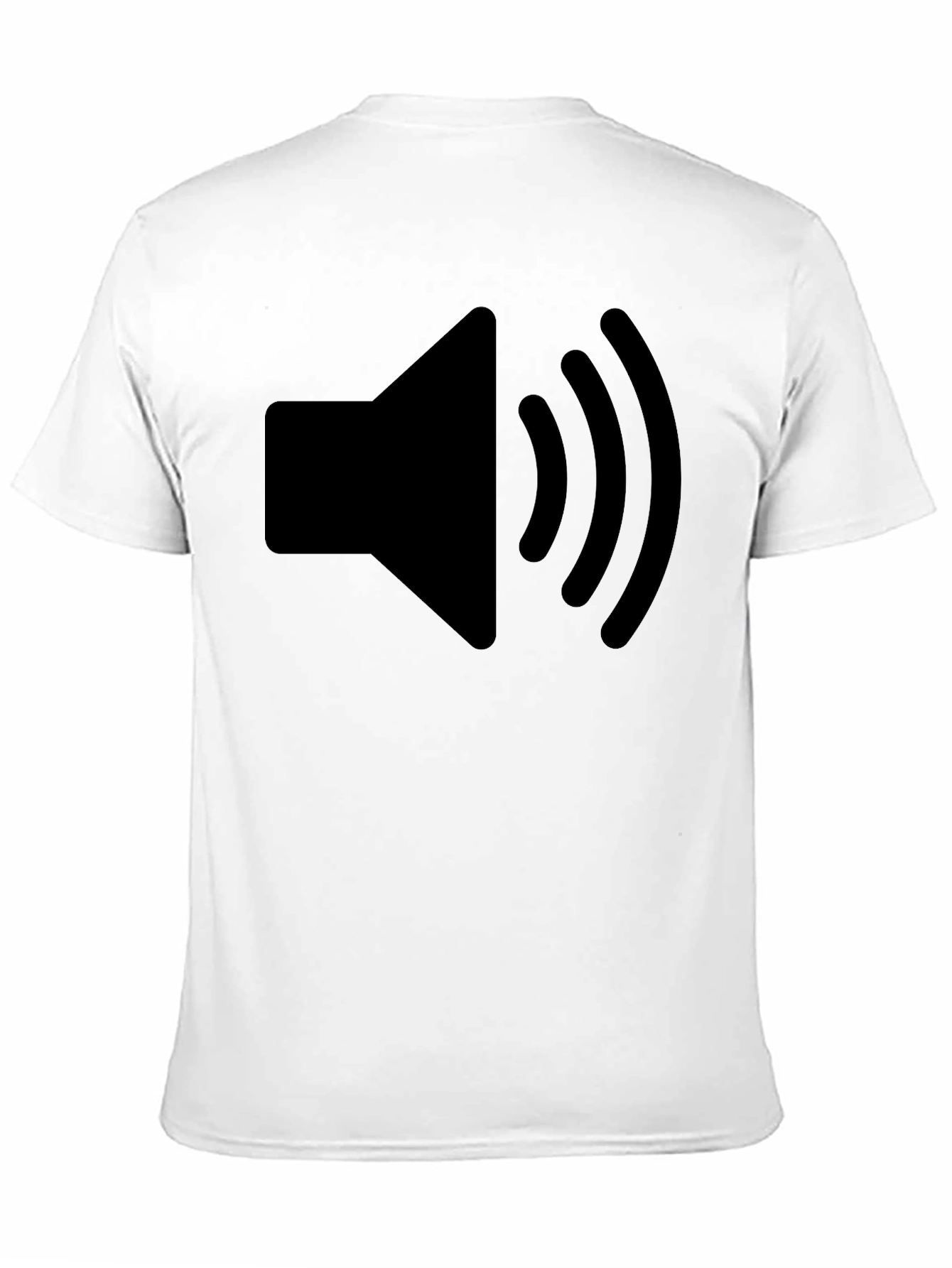 Black Sound Icon Black T-Shirt view 11