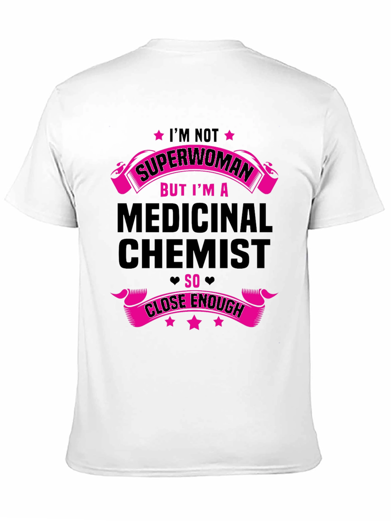 Black Medicinal Chemist Novelty T-Shirt view 11