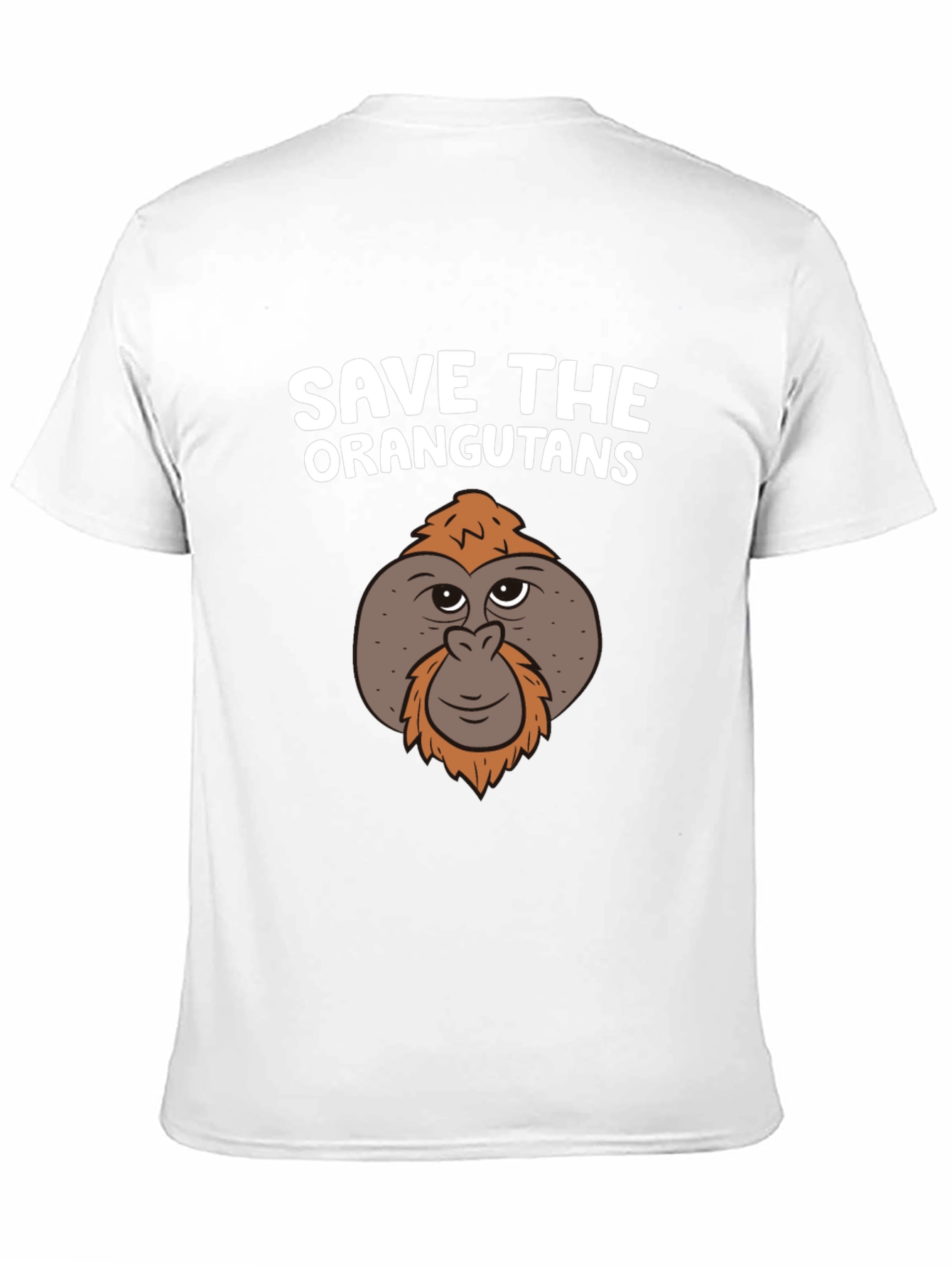 Black Save the Orangutans Graphic T-Shirt view 11