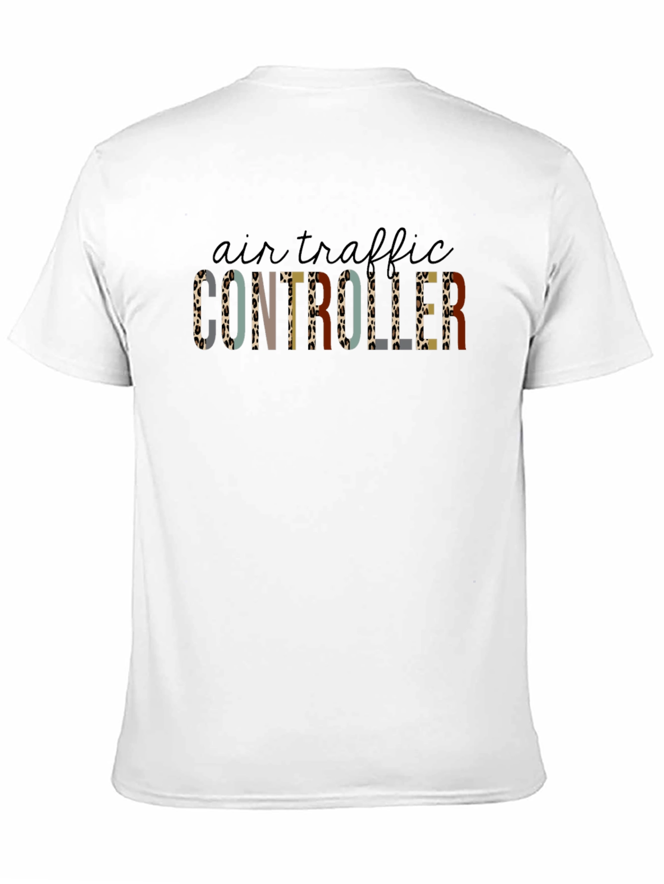 Black Air Traffic Controller Graphic T-Shirt view 11