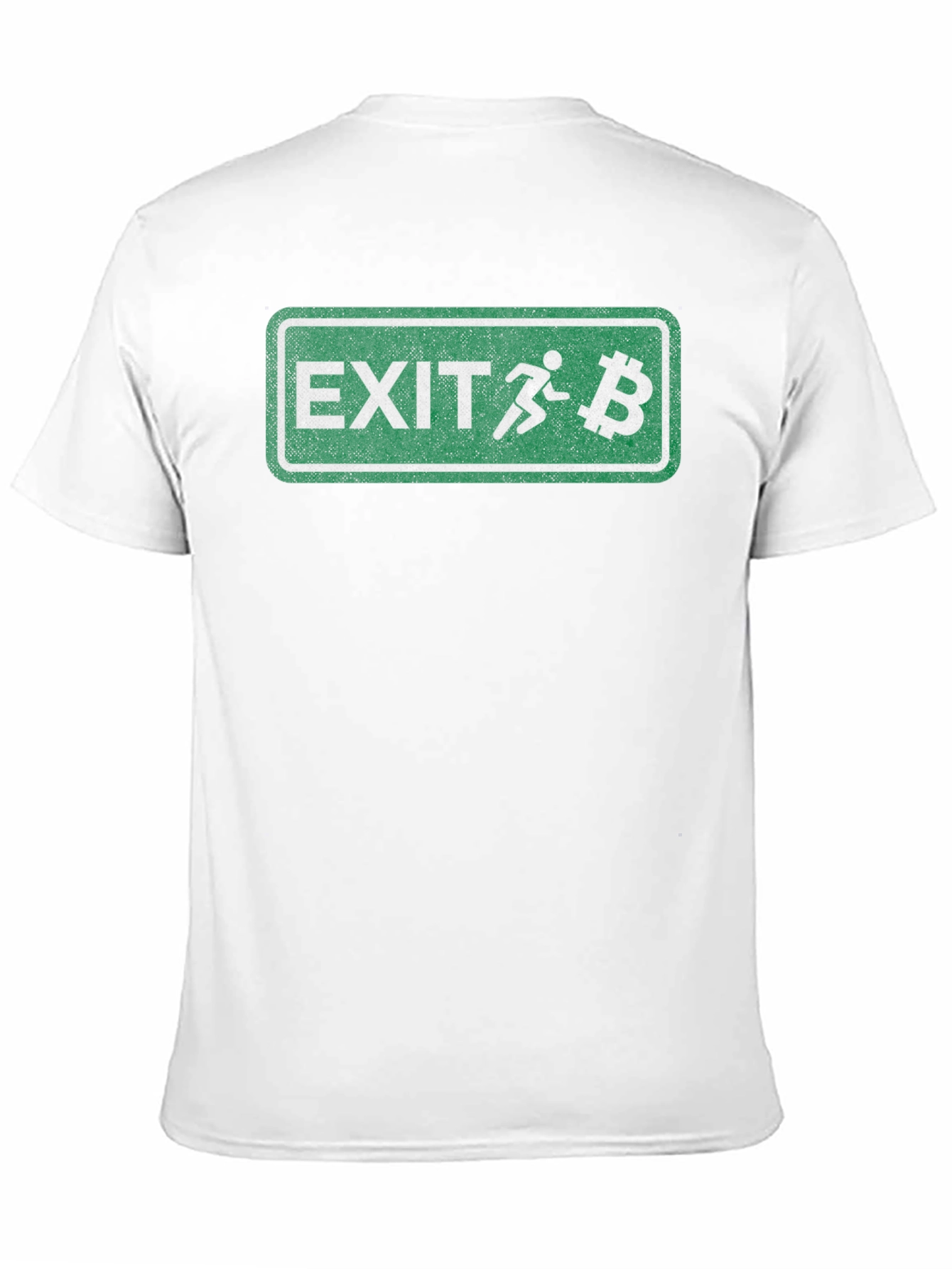Bitcoin Exit T-Shirt - Crypto Humor Tee - 11