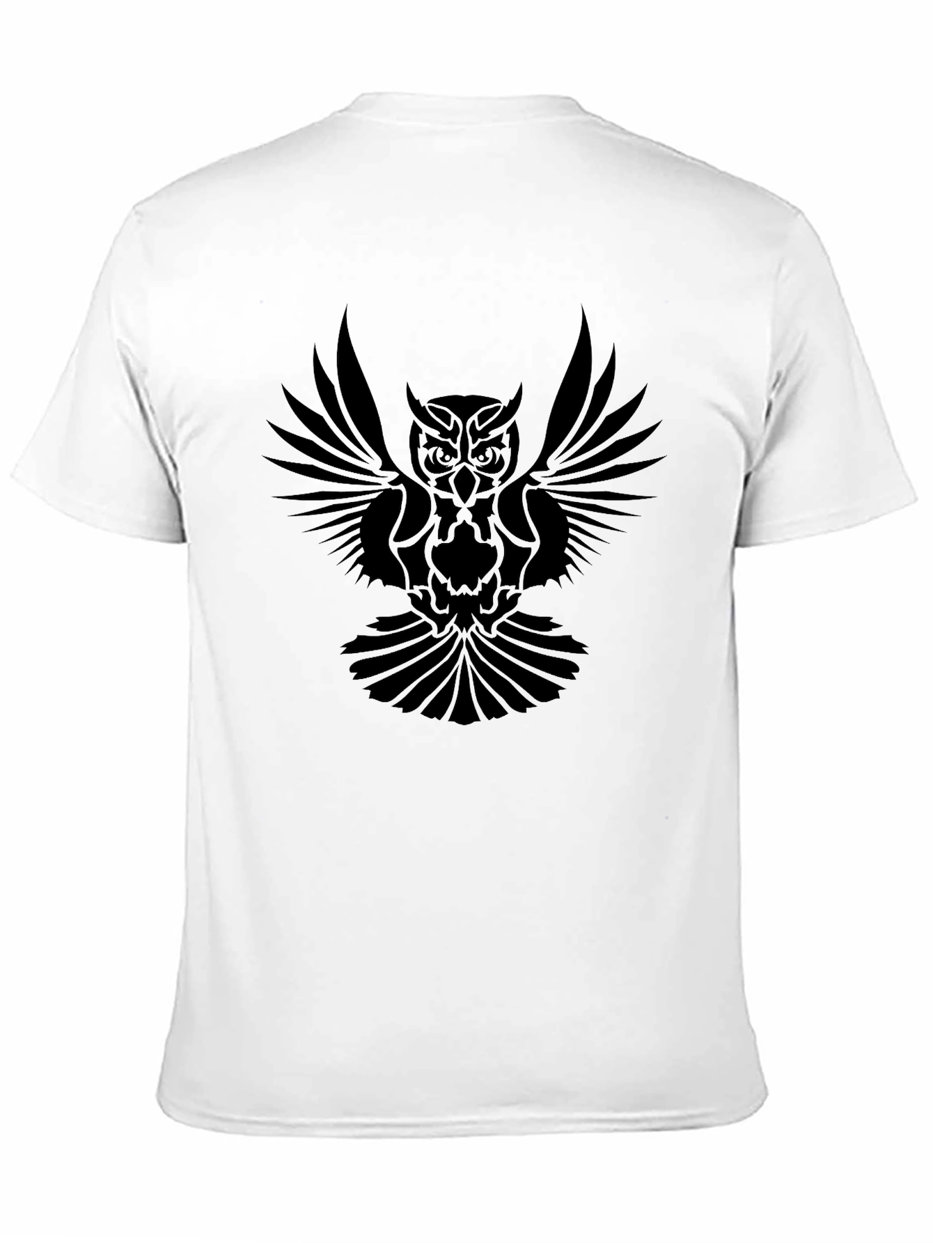 Black Black Owl Graphic Tee - Men's Fashion view 11
