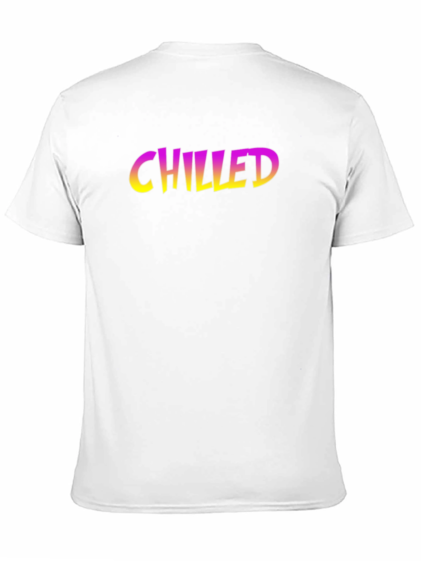 Black Chilled Graphic Tee - Relaxed Vibe view 11