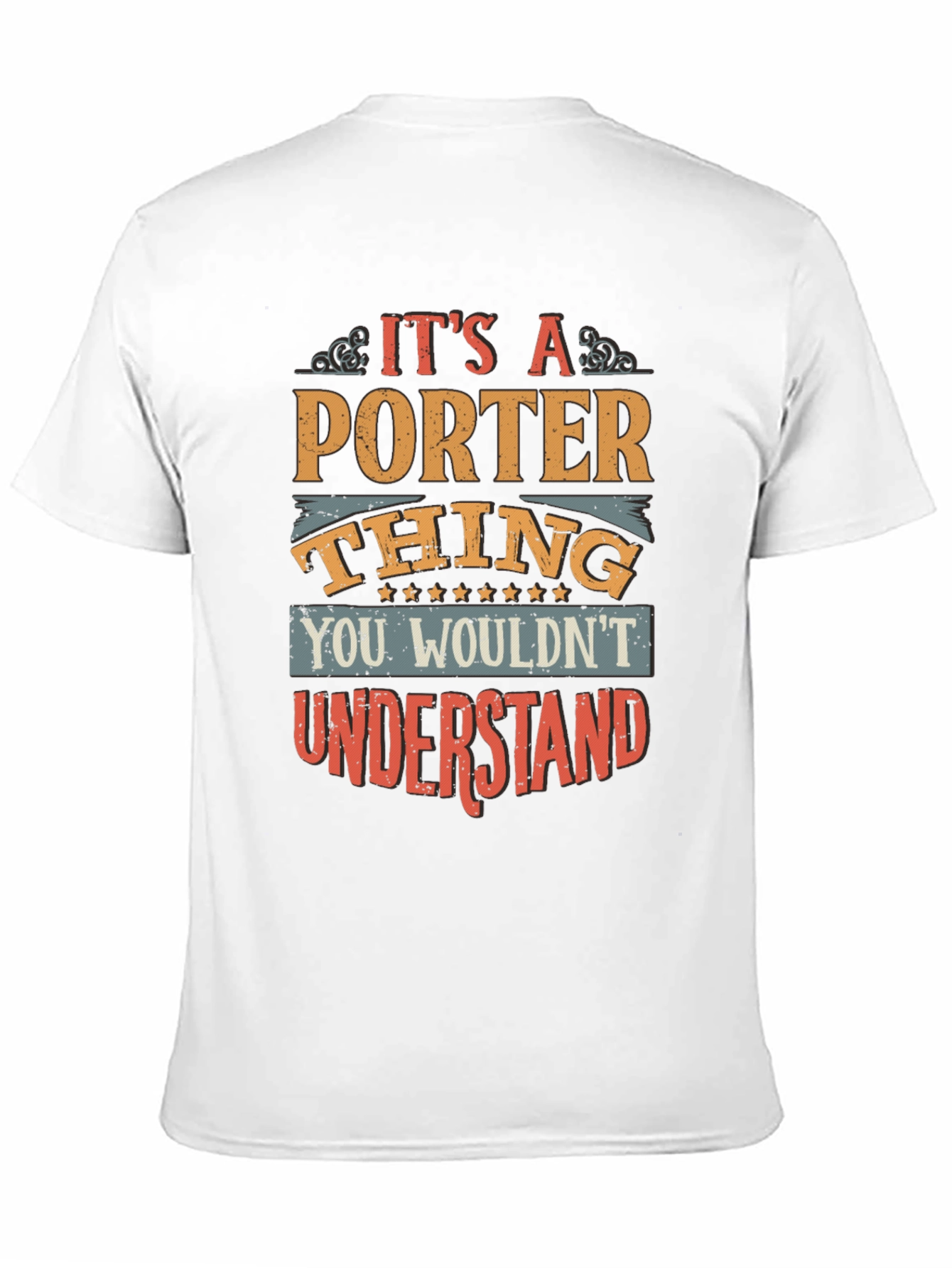 Black It's A Porter Thing - Graphic T-Shirt view 11