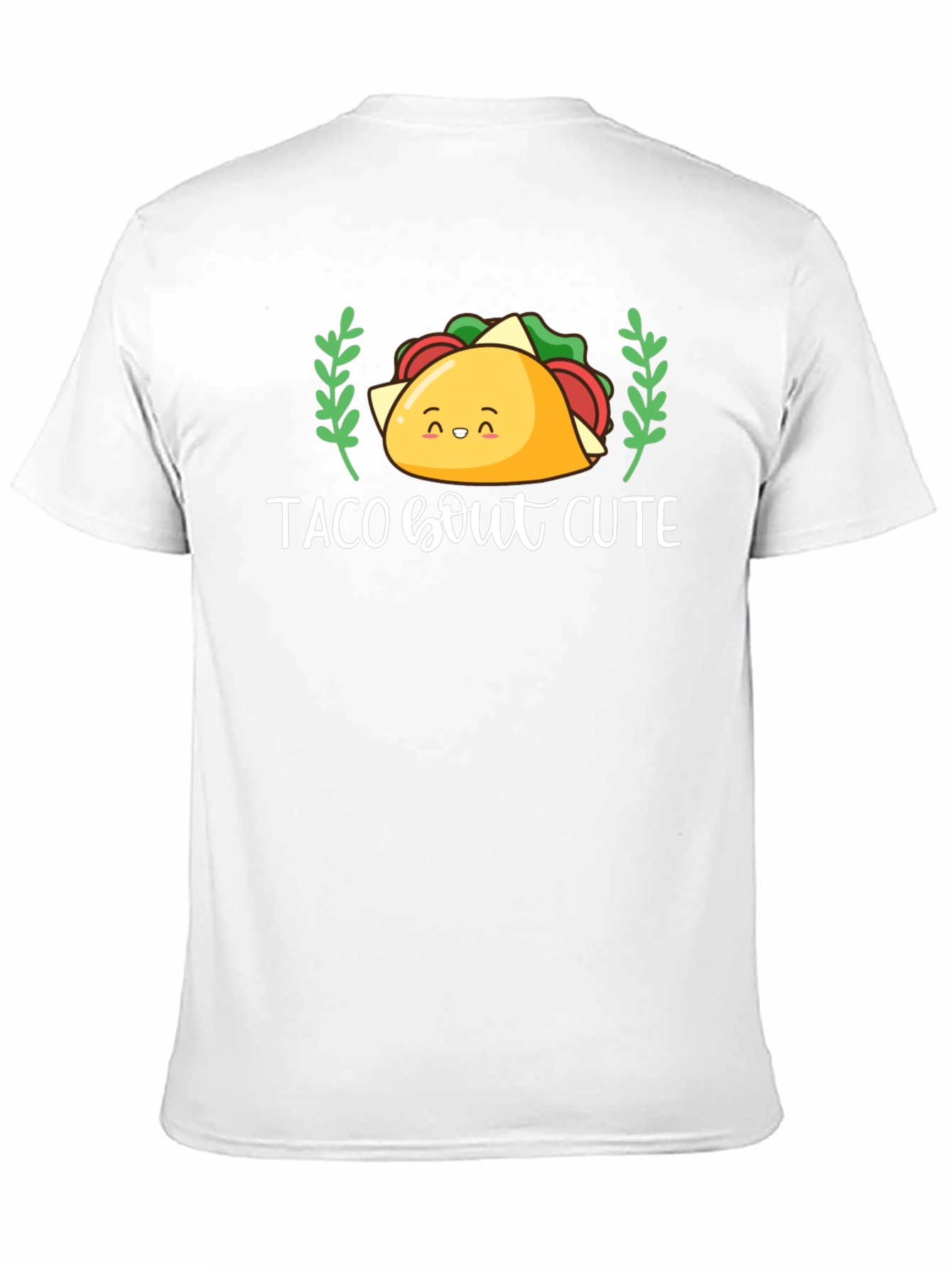 Black Taco Bout Cute T-Shirt - Funny Foodie Tee view 11
