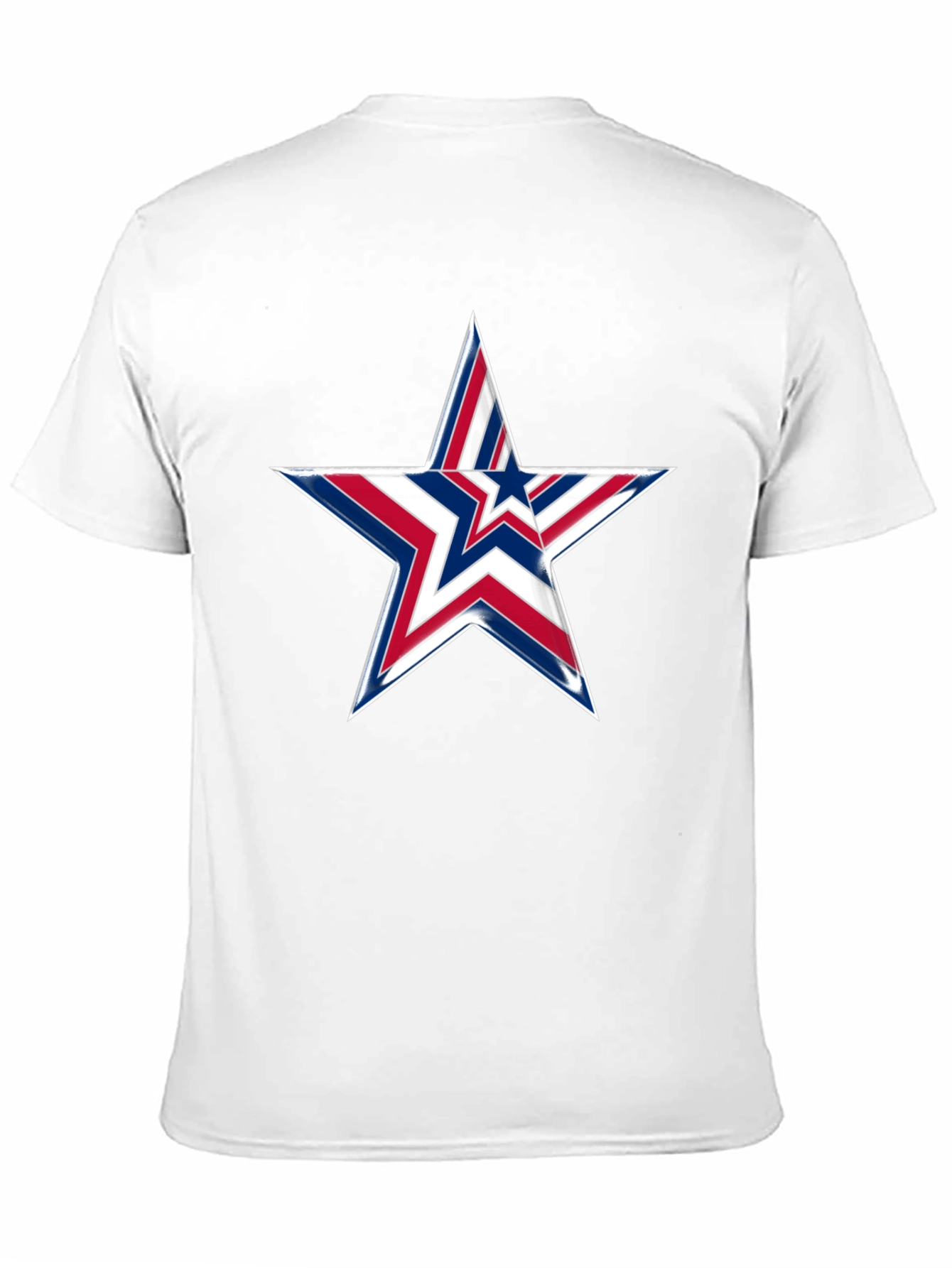 Black Patriotic Star Graphic Tee - USA Pride view 11