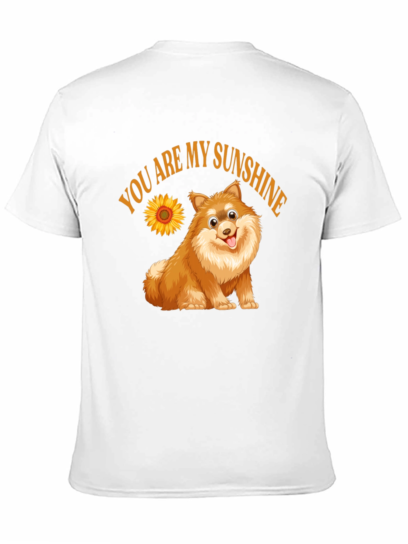 Black You Are My Sunshine Pomeranian Dog T-Shirt view 11