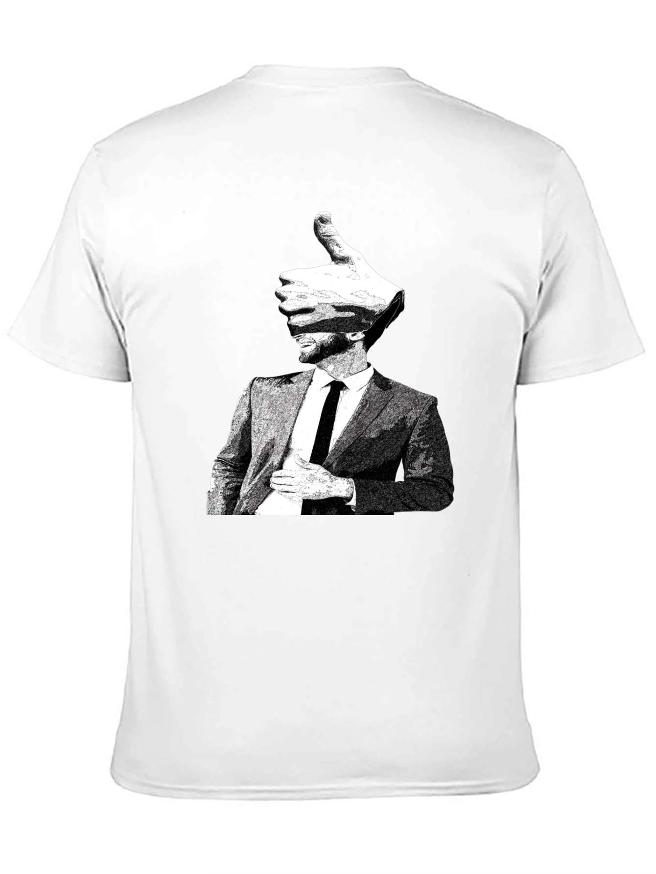 Black Thumbs Up Boss Graphic T-Shirt view 11