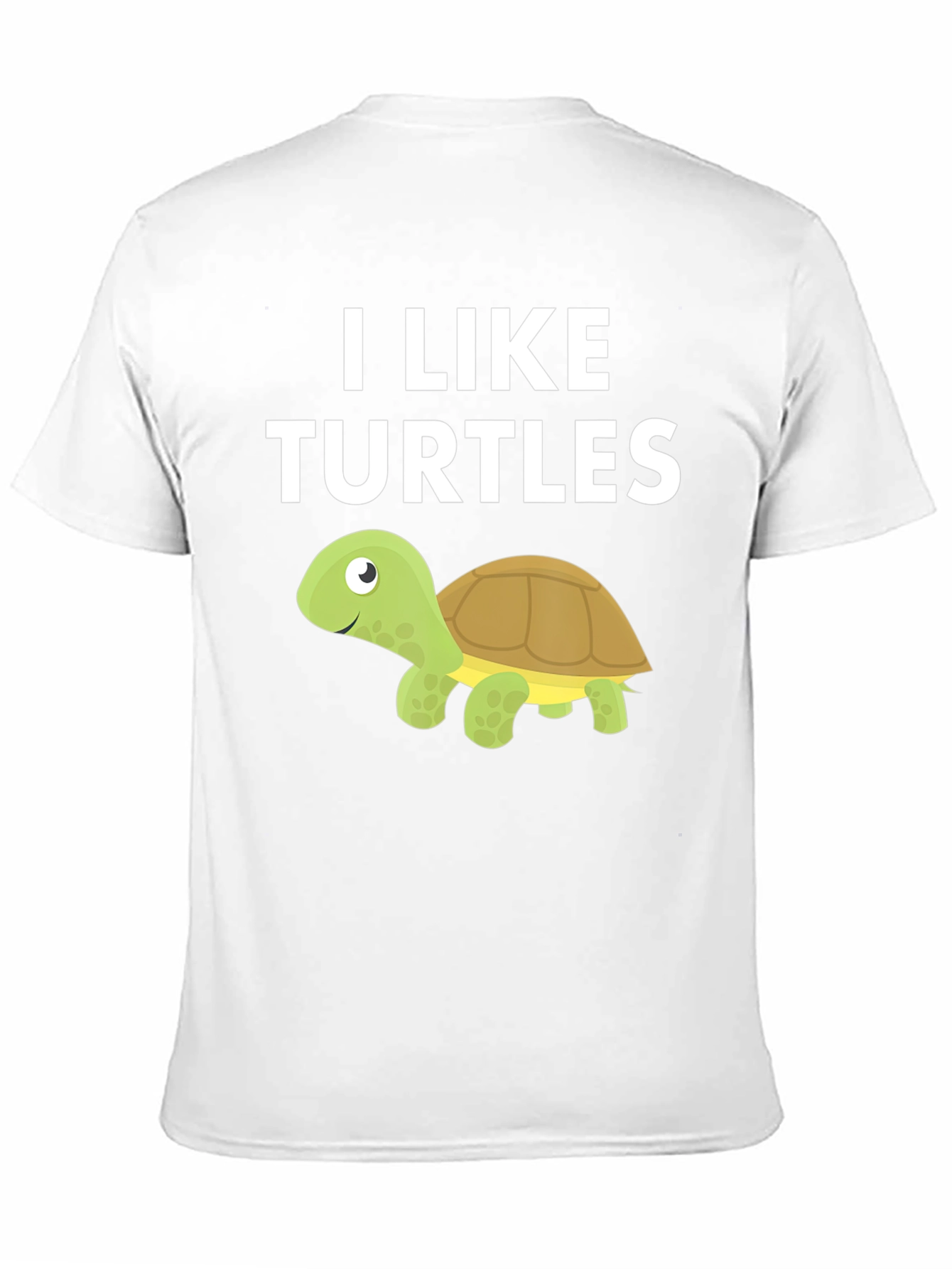 Black I Like Turtles Graphic T-Shirt - Fun & Unique Design view 11