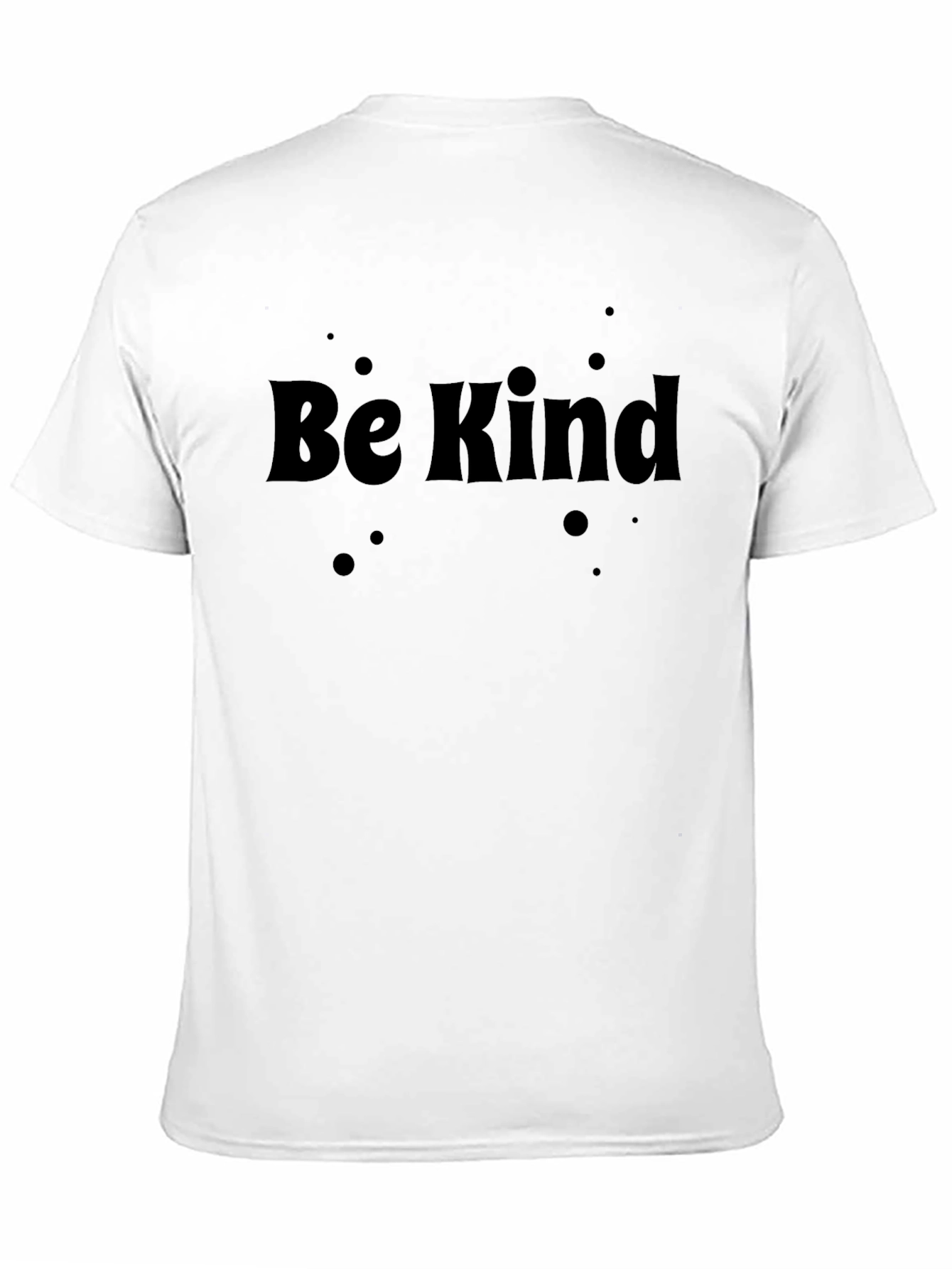 Black Be Kind Black Graphic Tee - Unisex view 11