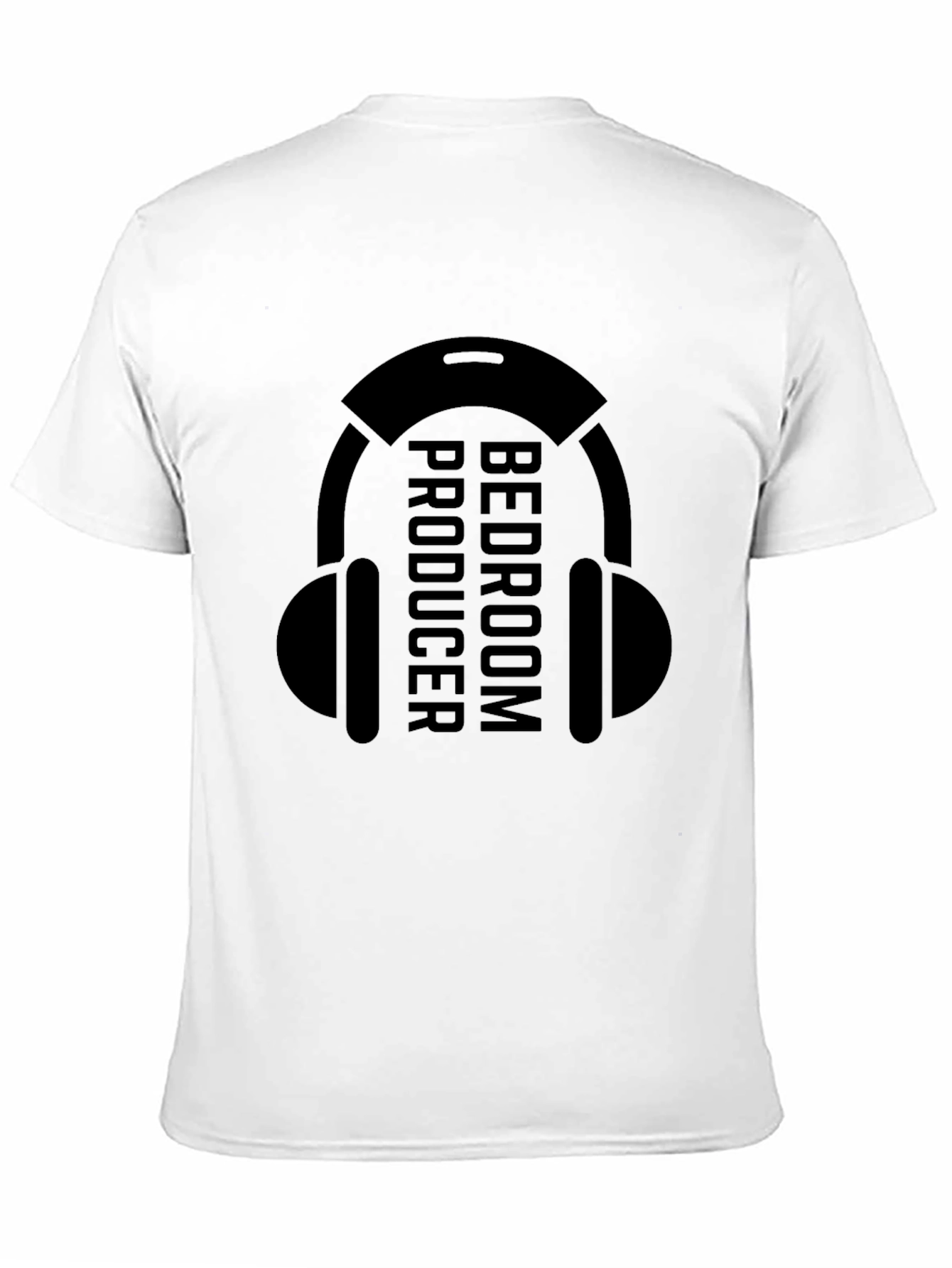 Black Bedroom Producer T-Shirt - Music Recording Apparel view 11