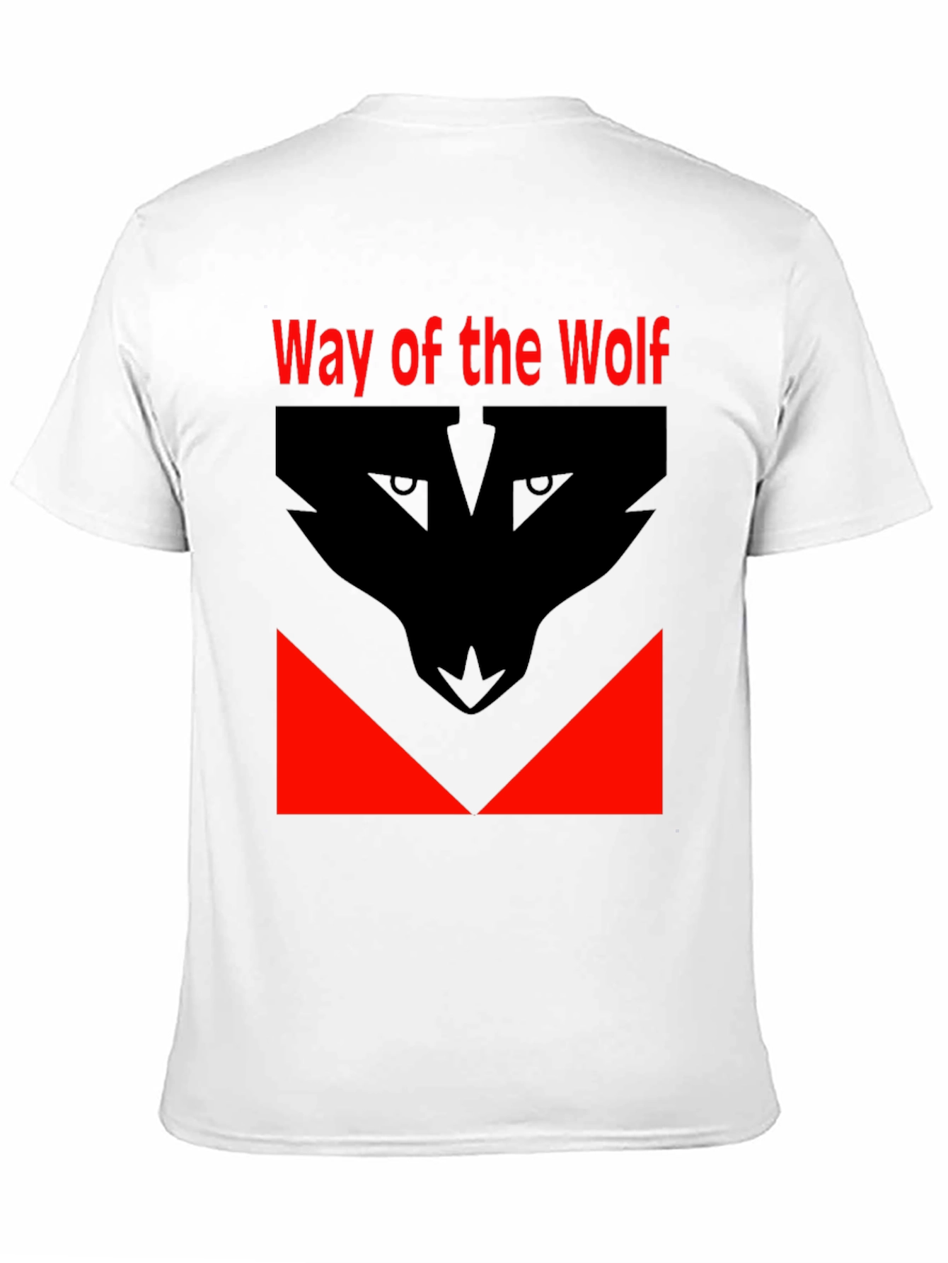 Black Way of the Wolf Graphic Tee - Black T-Shirt view 11
