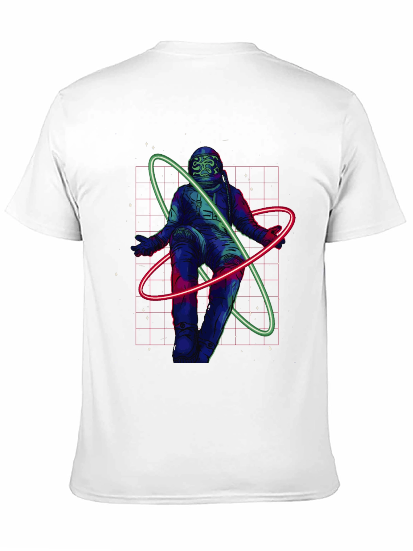 Black Astronaut Graphic T-Shirt - Space Design view 11