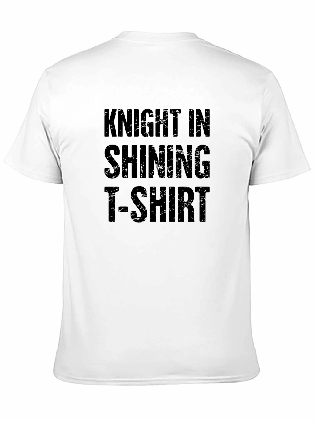Black Knight In Shining T-Shirt Funny Graphic Tee view 11