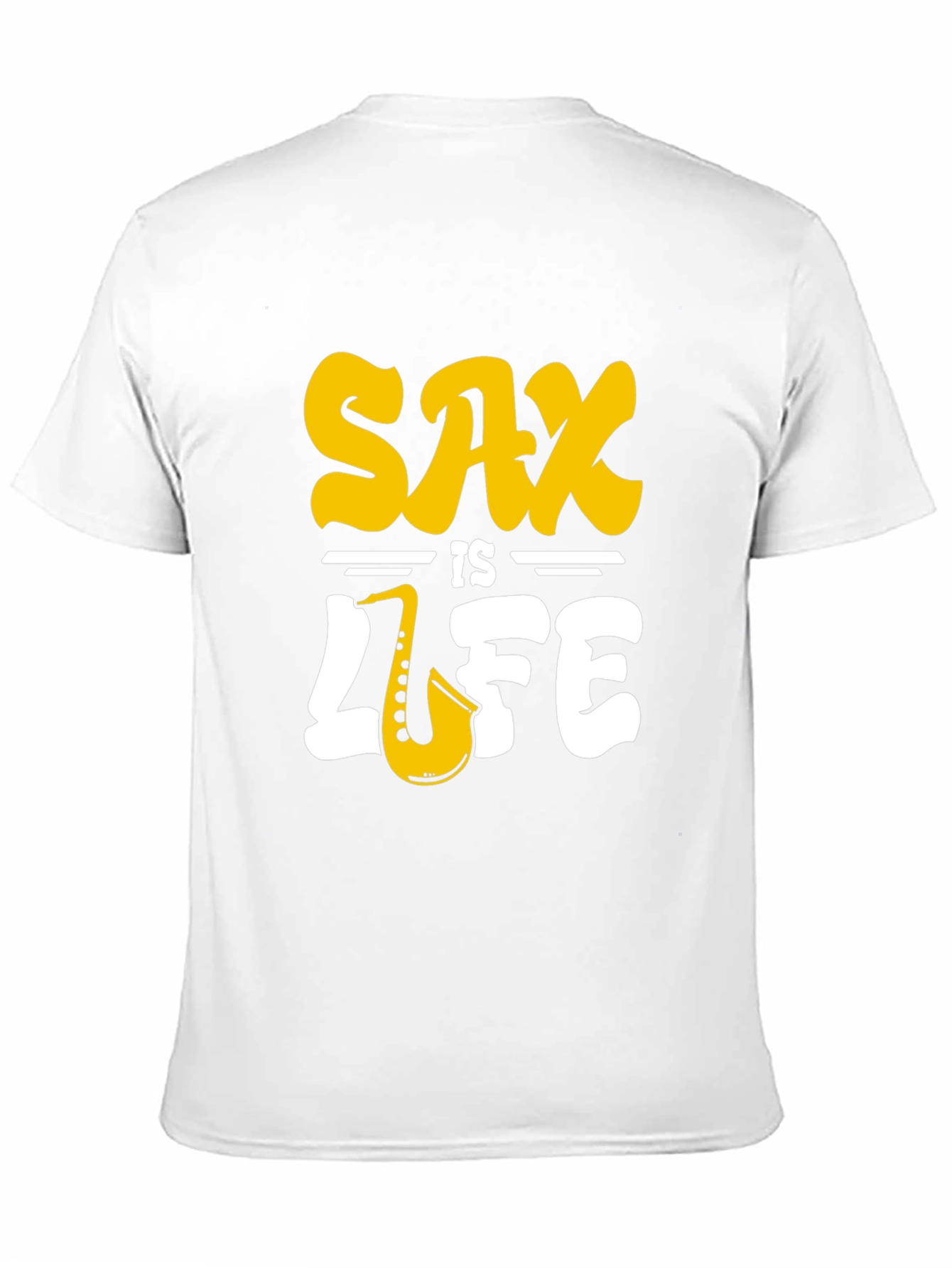Black Sax is Life Graphic T-Shirt view 11