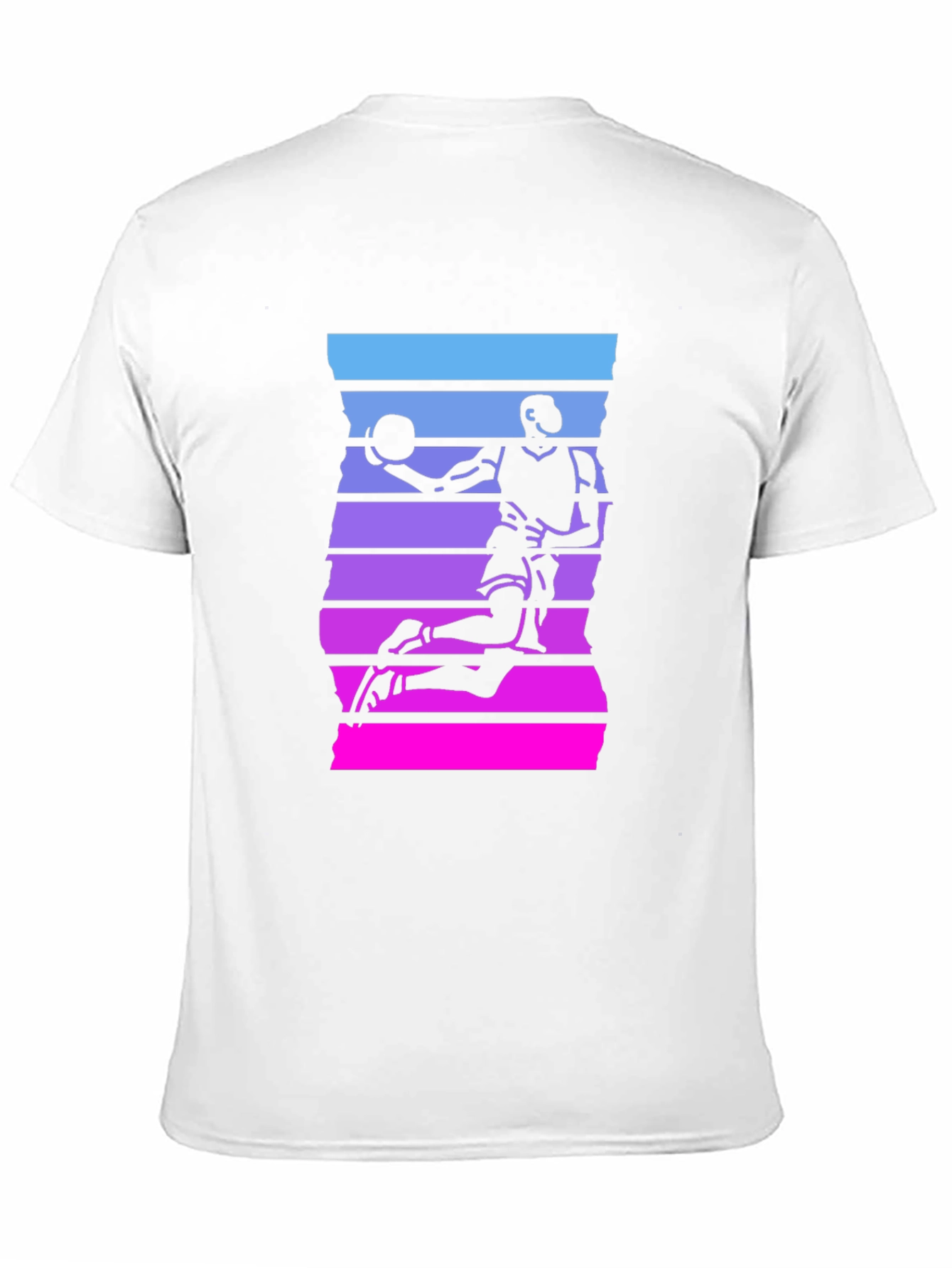 Black Retro Basketball Player Graphic Tee view 11