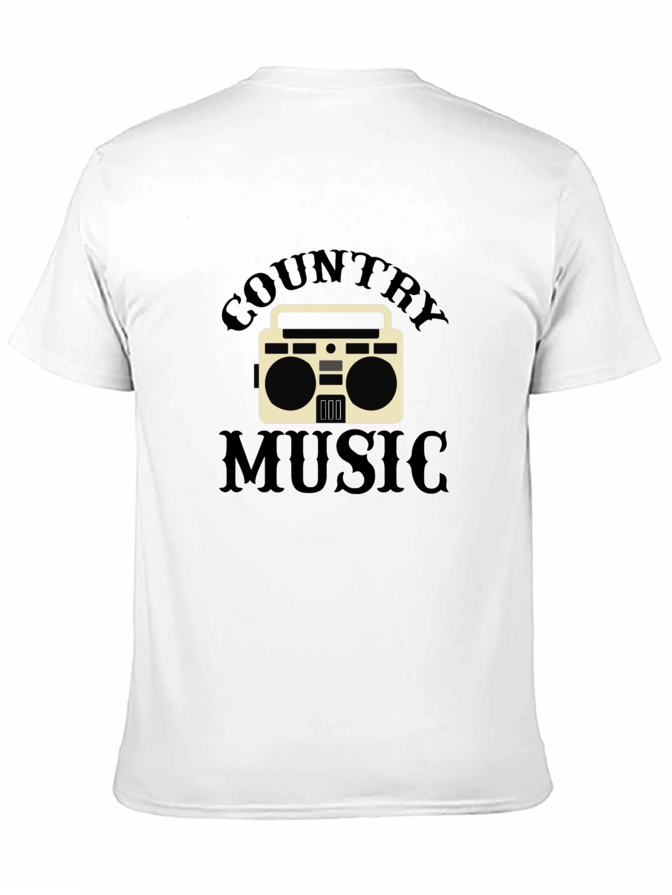 Black Country Music Graphic T-Shirt view 11