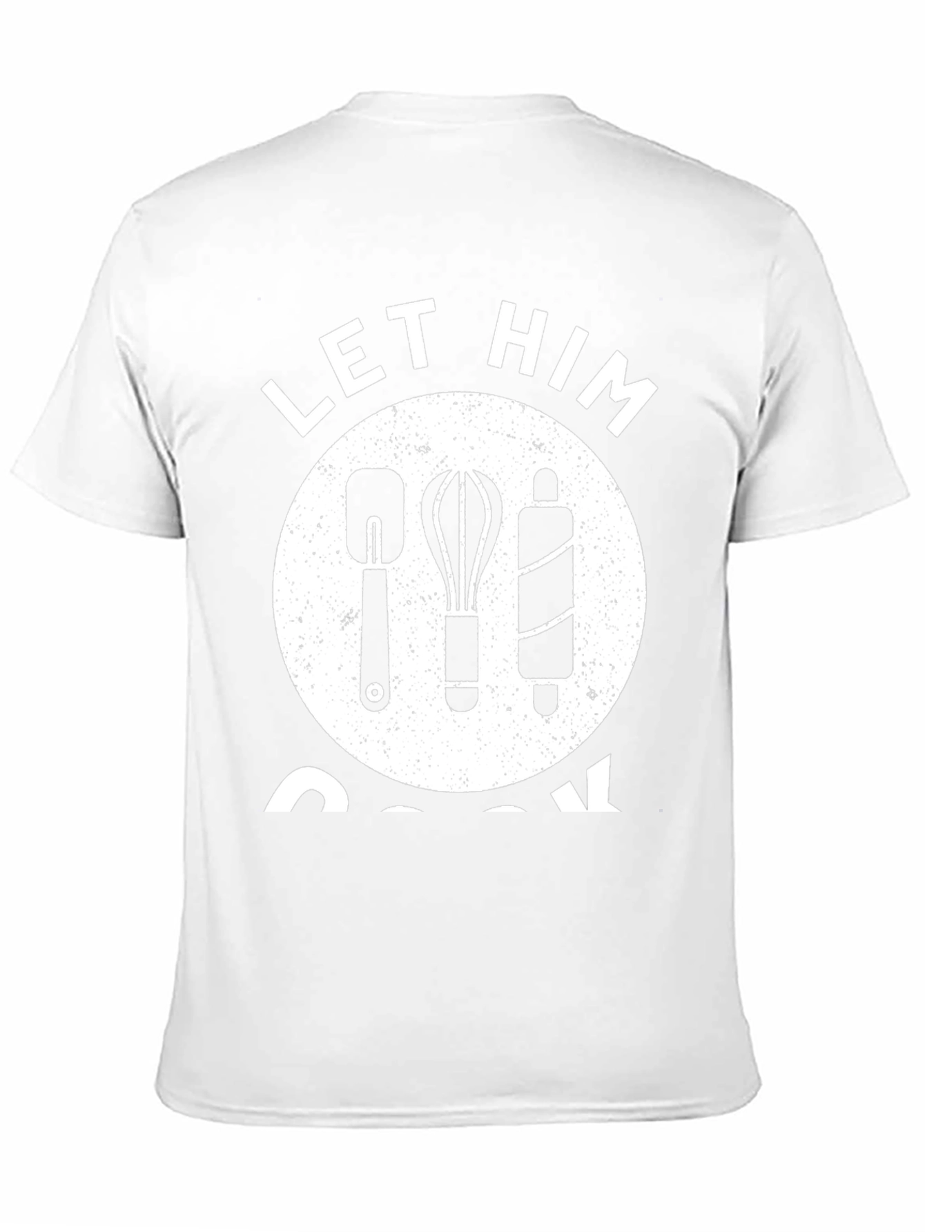 Black Let Him Cook T-Shirt - Chef Edition view 11