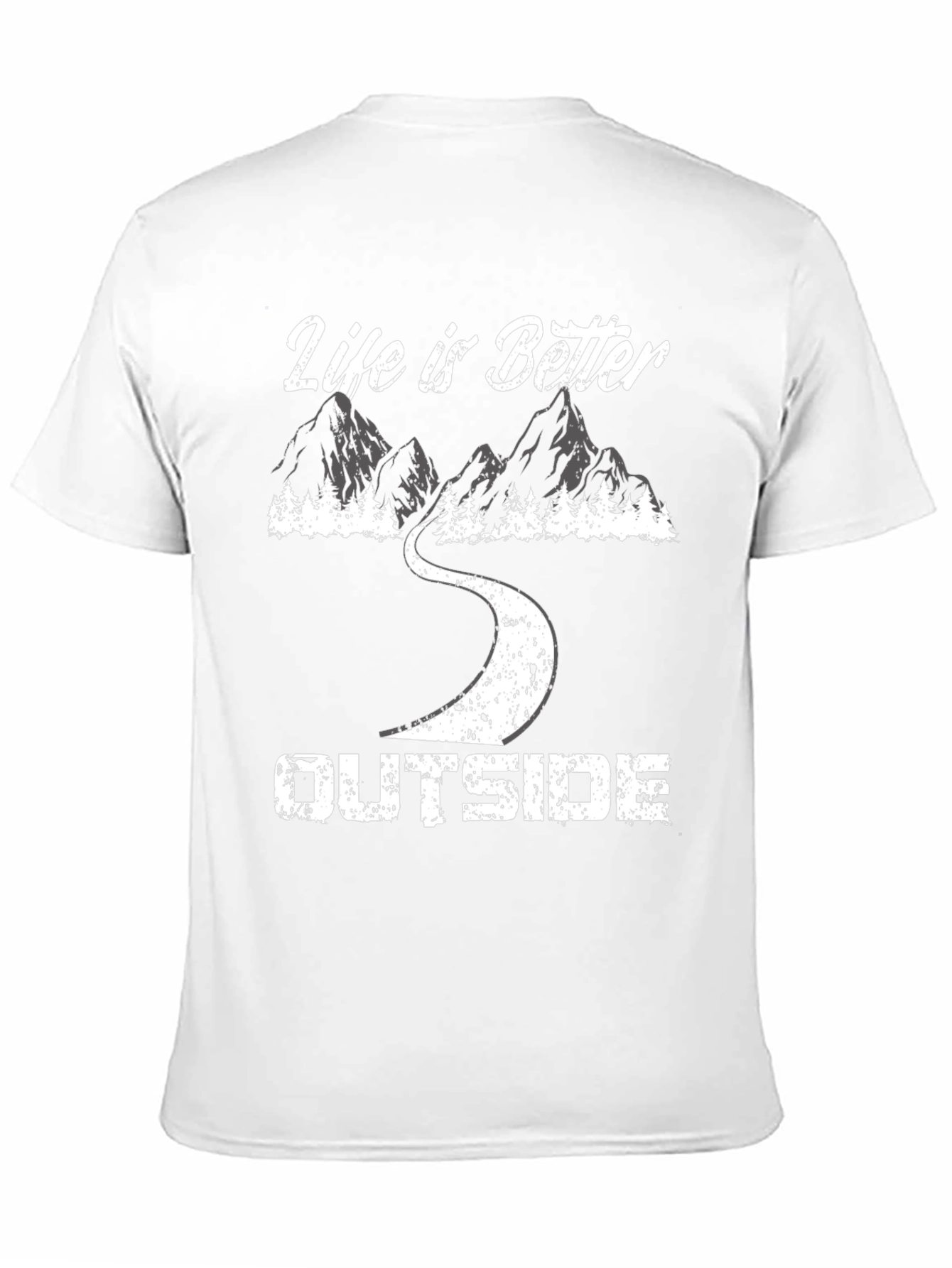 Black Life is Better Outside T-Shirt - Adventure Ready! view 11
