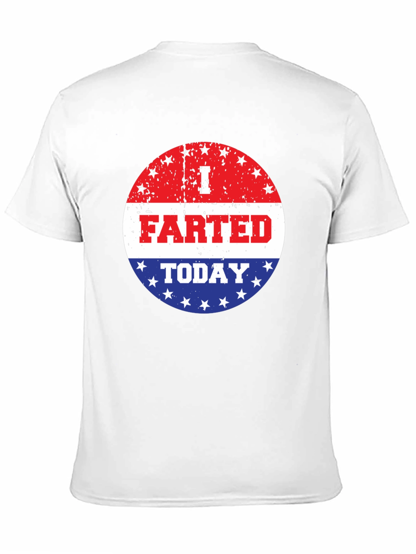 Black I Farted Today Graphic T-Shirt - Funny Slogan Tee view 11
