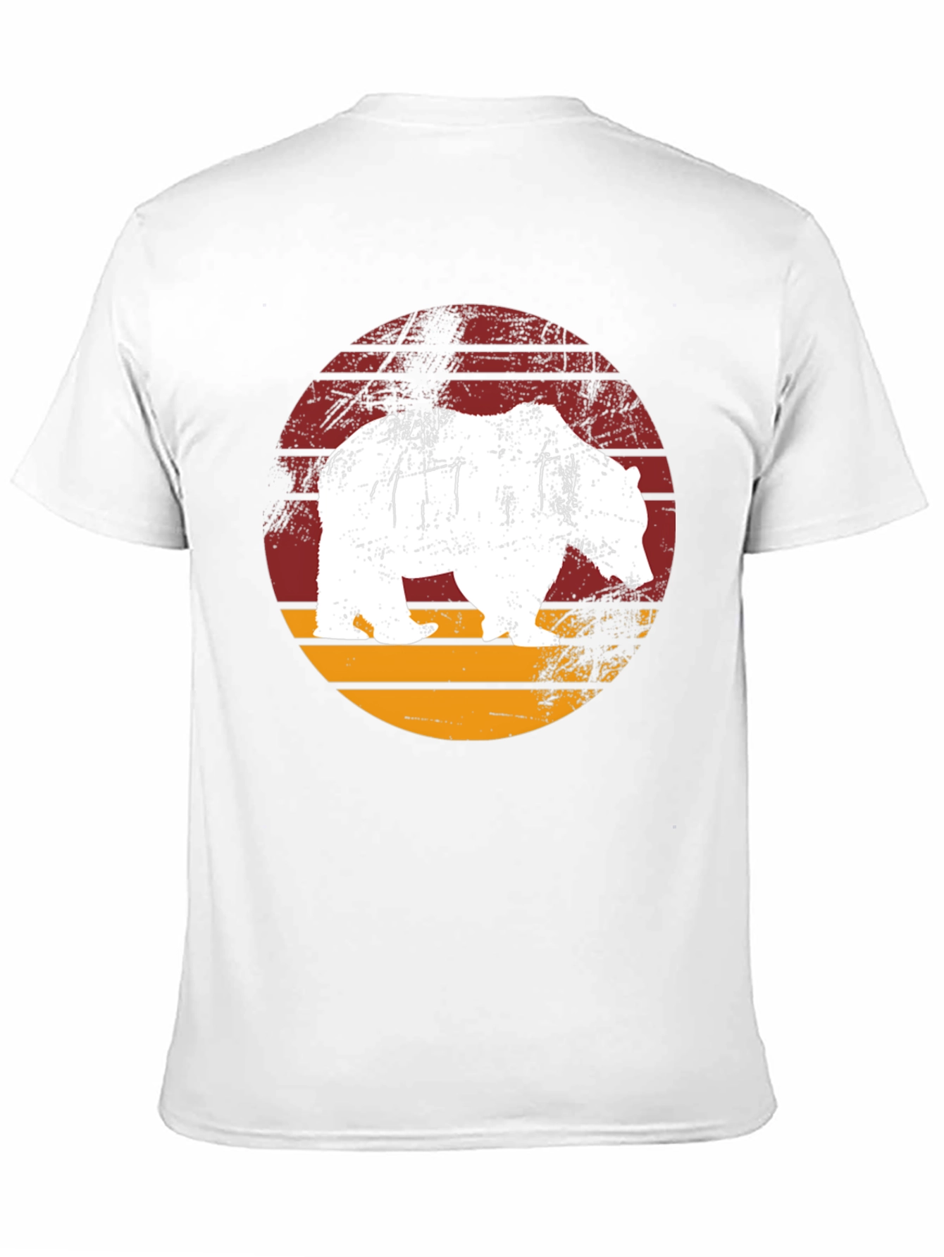 Black Bear Graphic Print Crew Neck T-Shirt view 11