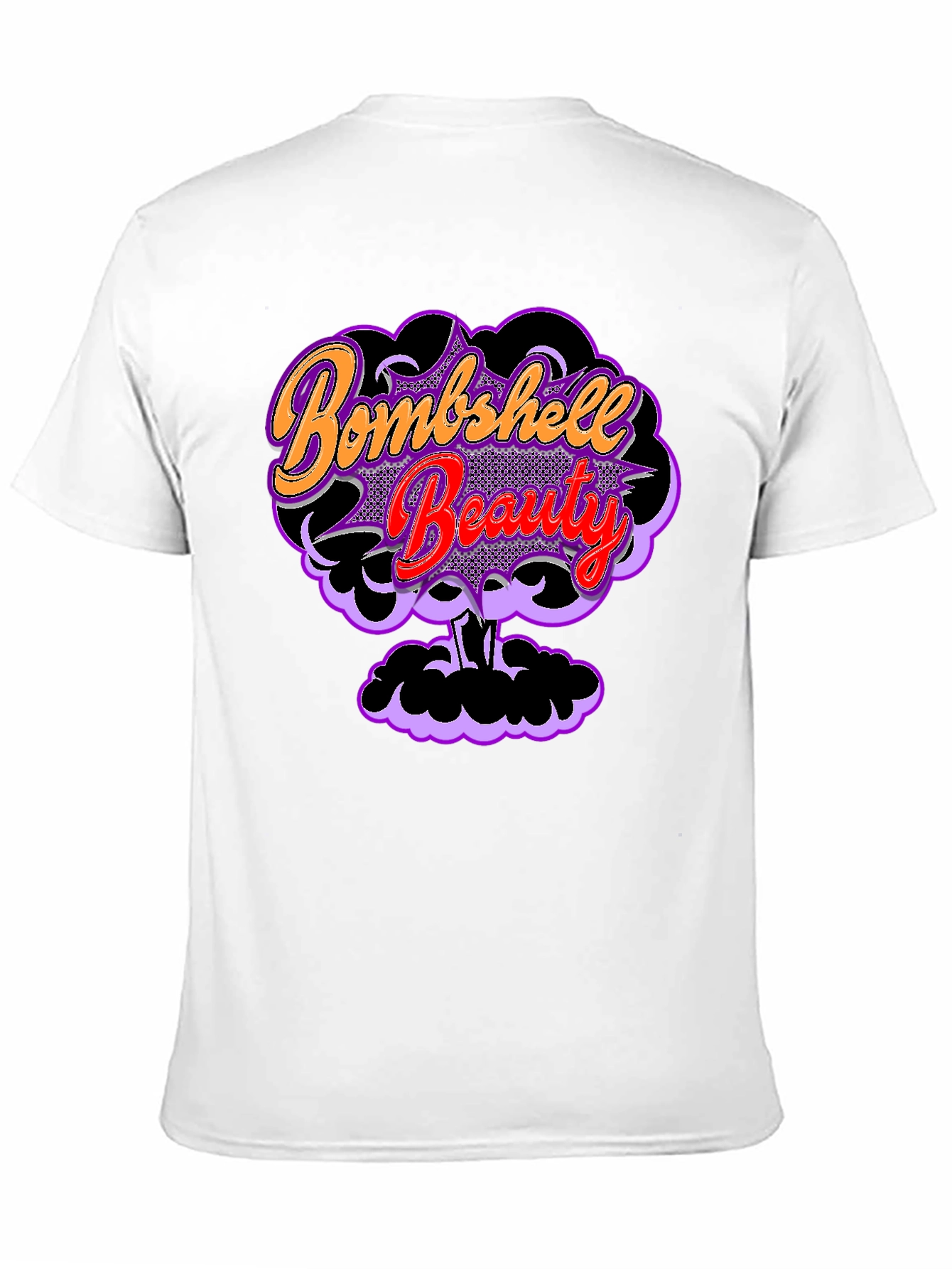 Black Bombshell Beauty Graphic T-Shirt view 11