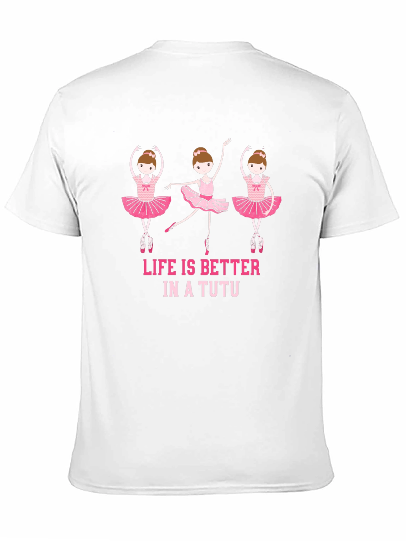Black Ballerina T-Shirt - Life Is Better In A Tutu view 11
