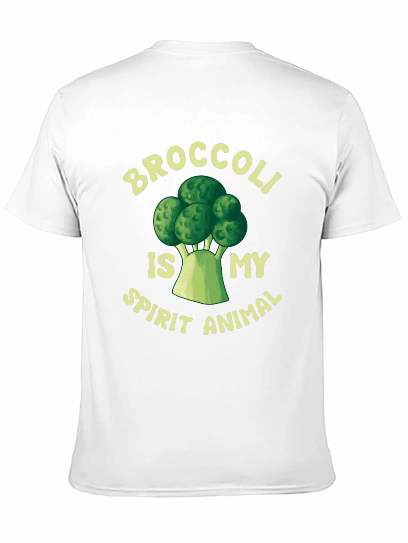 Black Broccoli is My Spirit Animal - Funny T-Shirt view 11