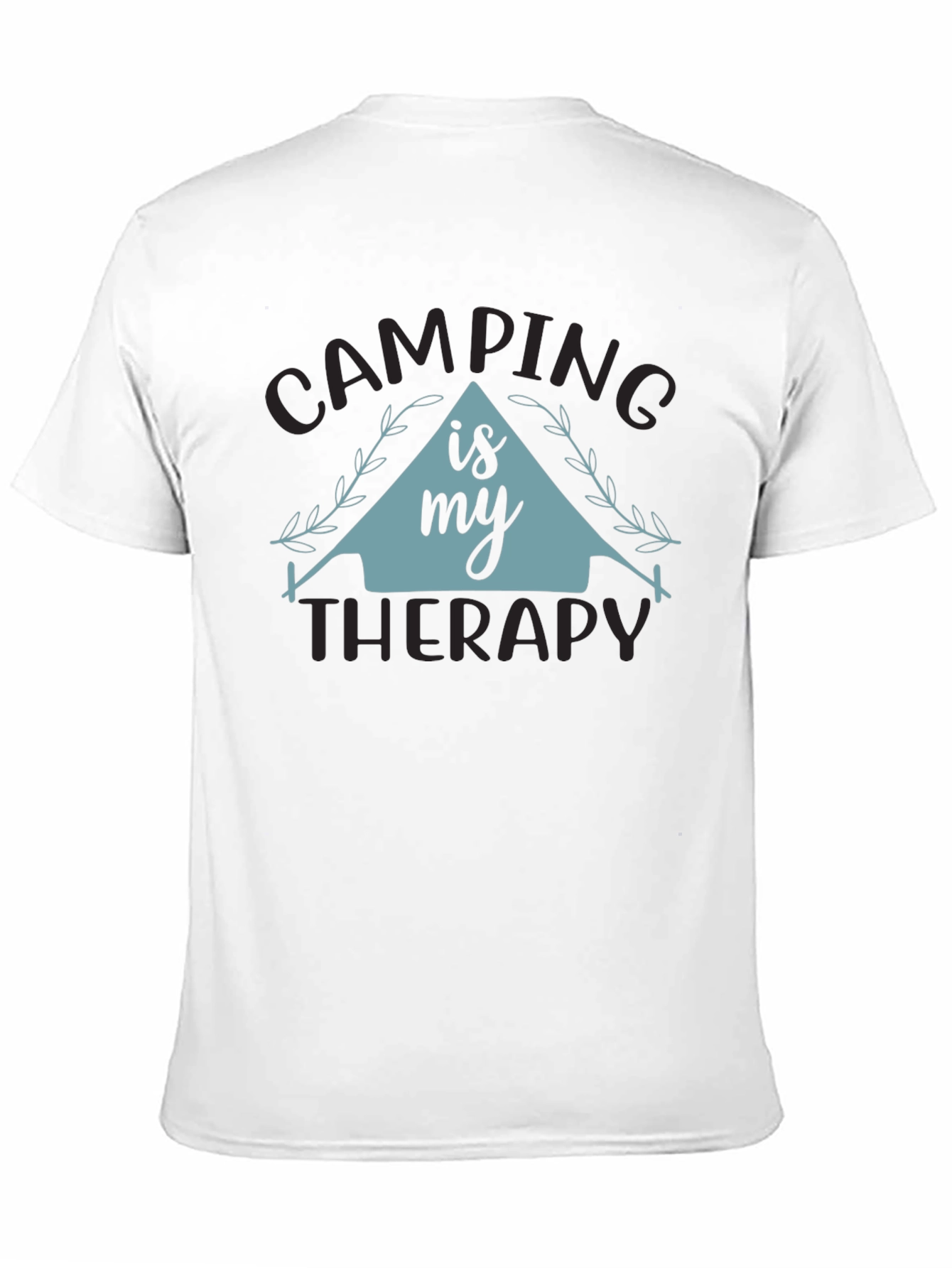 Black Camping is My Therapy Graphic Tee view 11