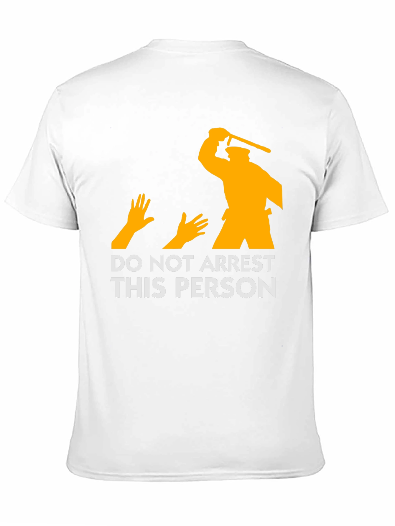 Black DO NOT ARREST THIS PERSON Graphic T-Shirt view 11