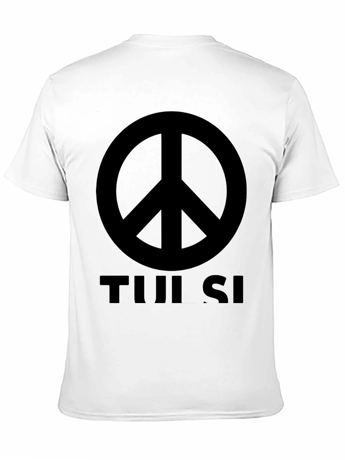 Black Peace Symbol T-Shirt view 11