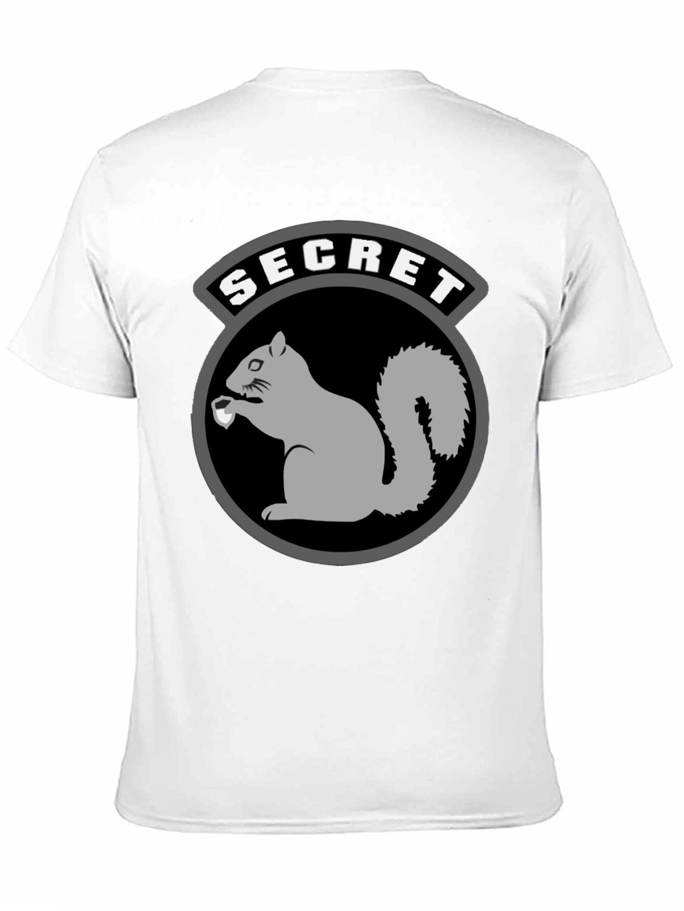 Black Secret Squirrel T-Shirt - Black Graphic Tee view 11