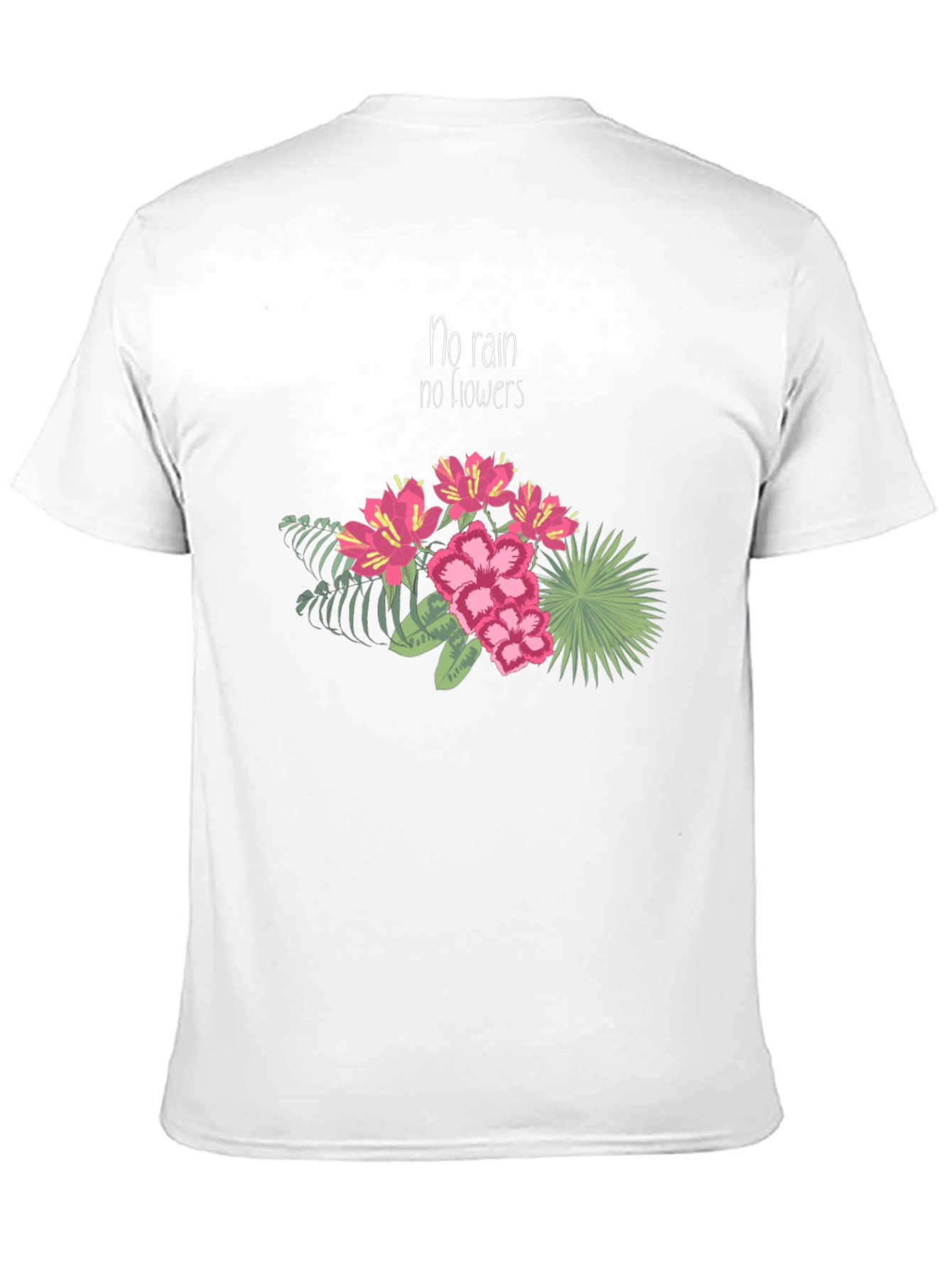 Black No Rain No Flowers Graphic Tee view 11