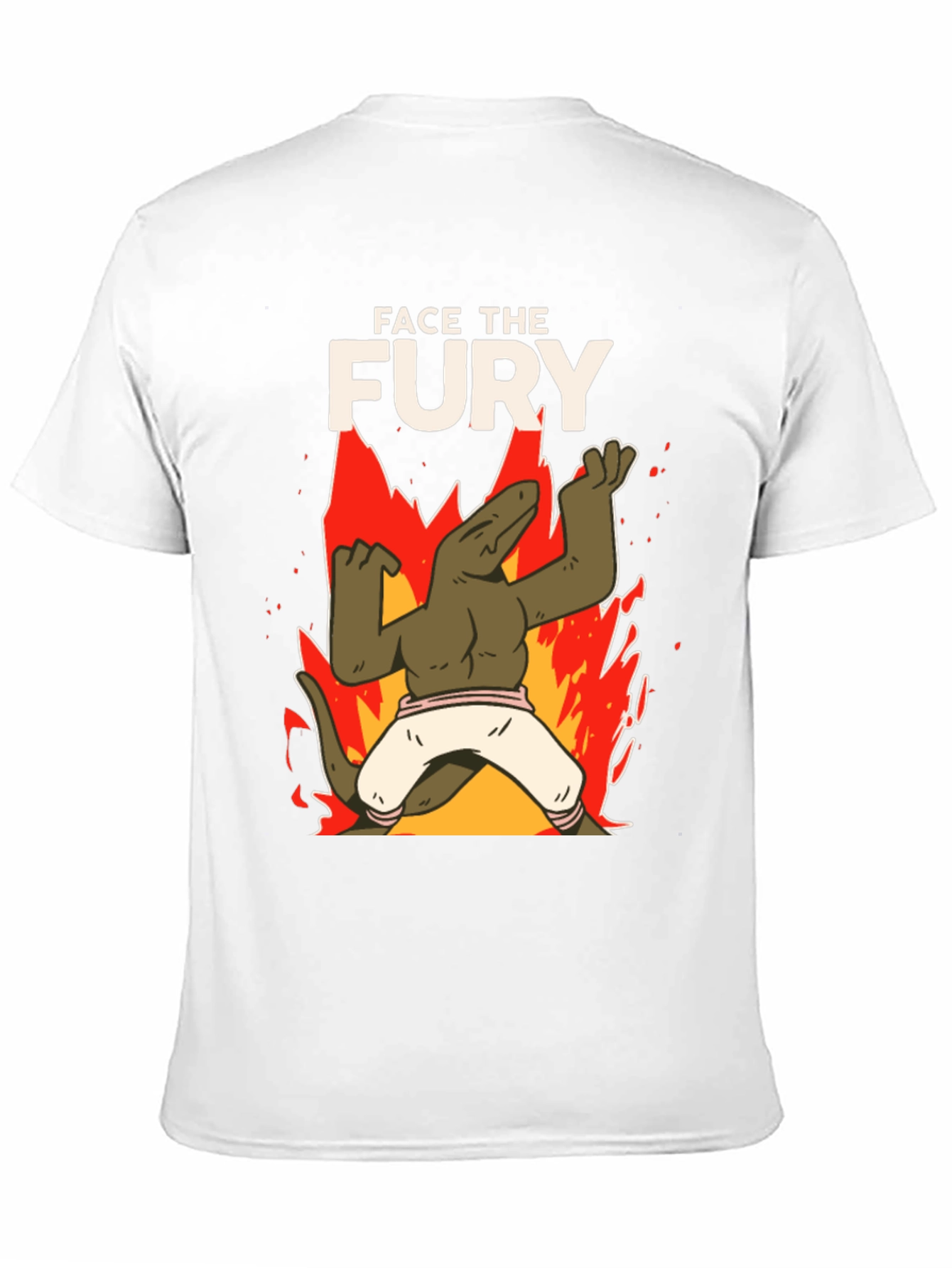 Black Face the Fury T-Shirt view 11
