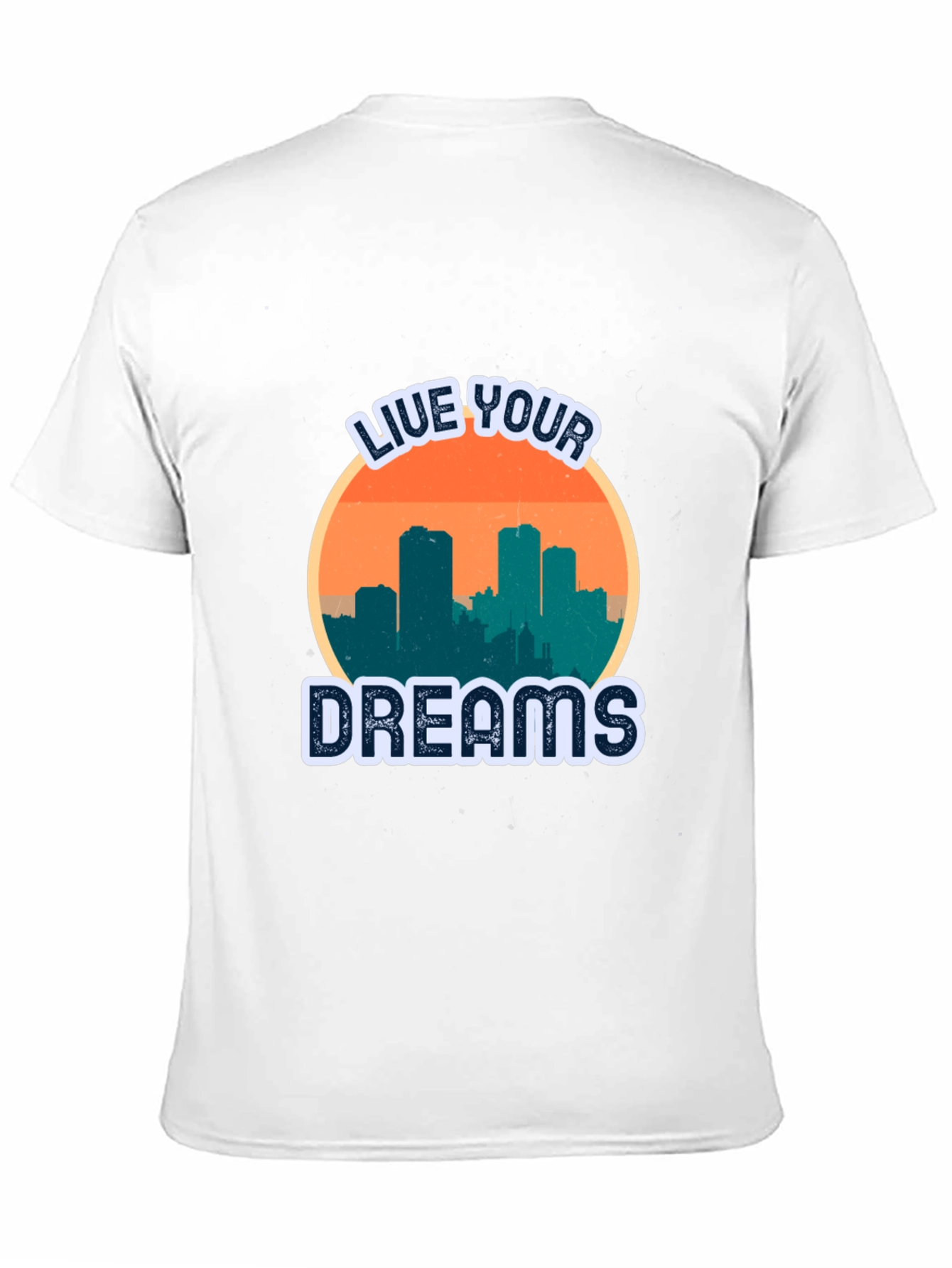 Black Live Your Dreams Graphic T-Shirt view 11