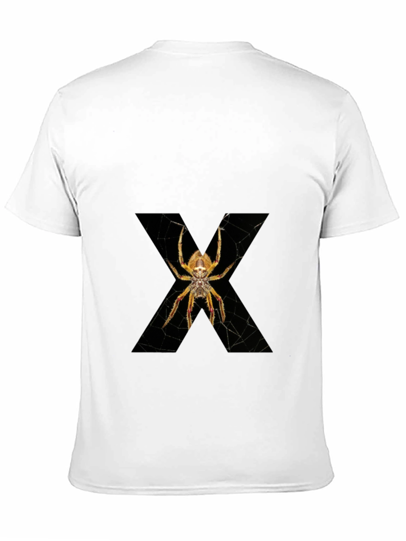 Black Spider X Graphic Tee - Men's Black Cotton T-Shirt view 11
