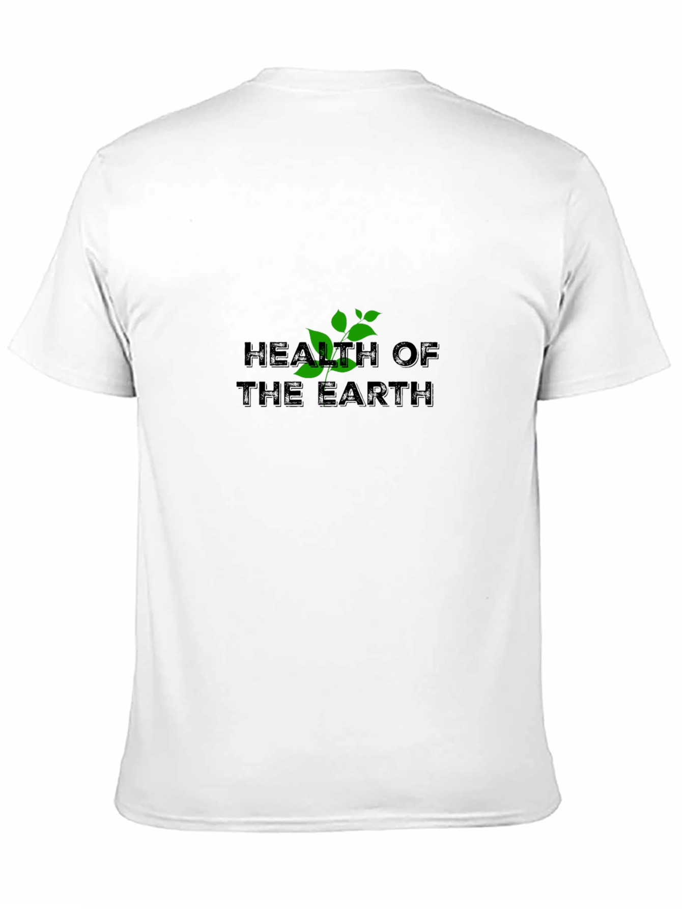 Black Health of the Earth Graphic Tee - Black view 11