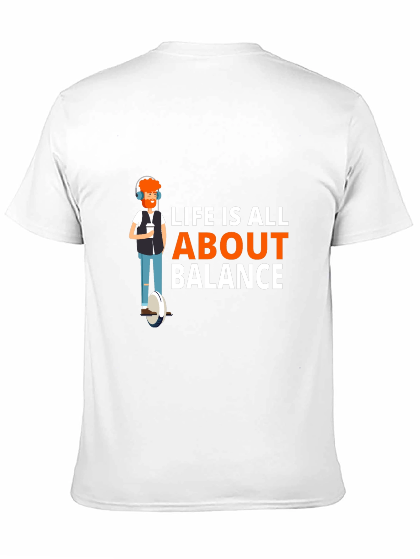 Black Life is All About Balance Graphic T-Shirt view 11